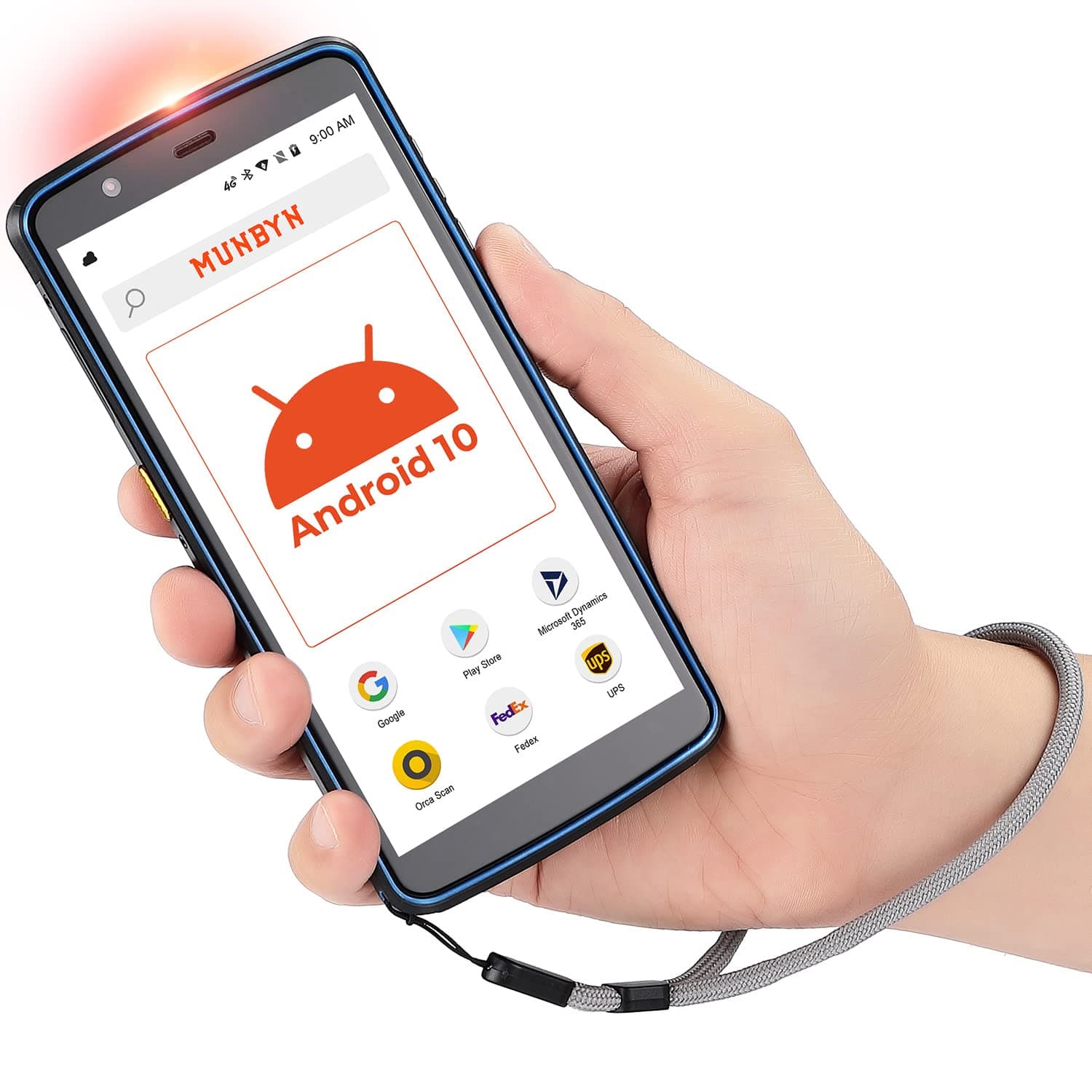MUNBYN PDA Android 5.7" IP67, 4+64G, 2D/1D Scanner, 5000mAh MU-IPDA089