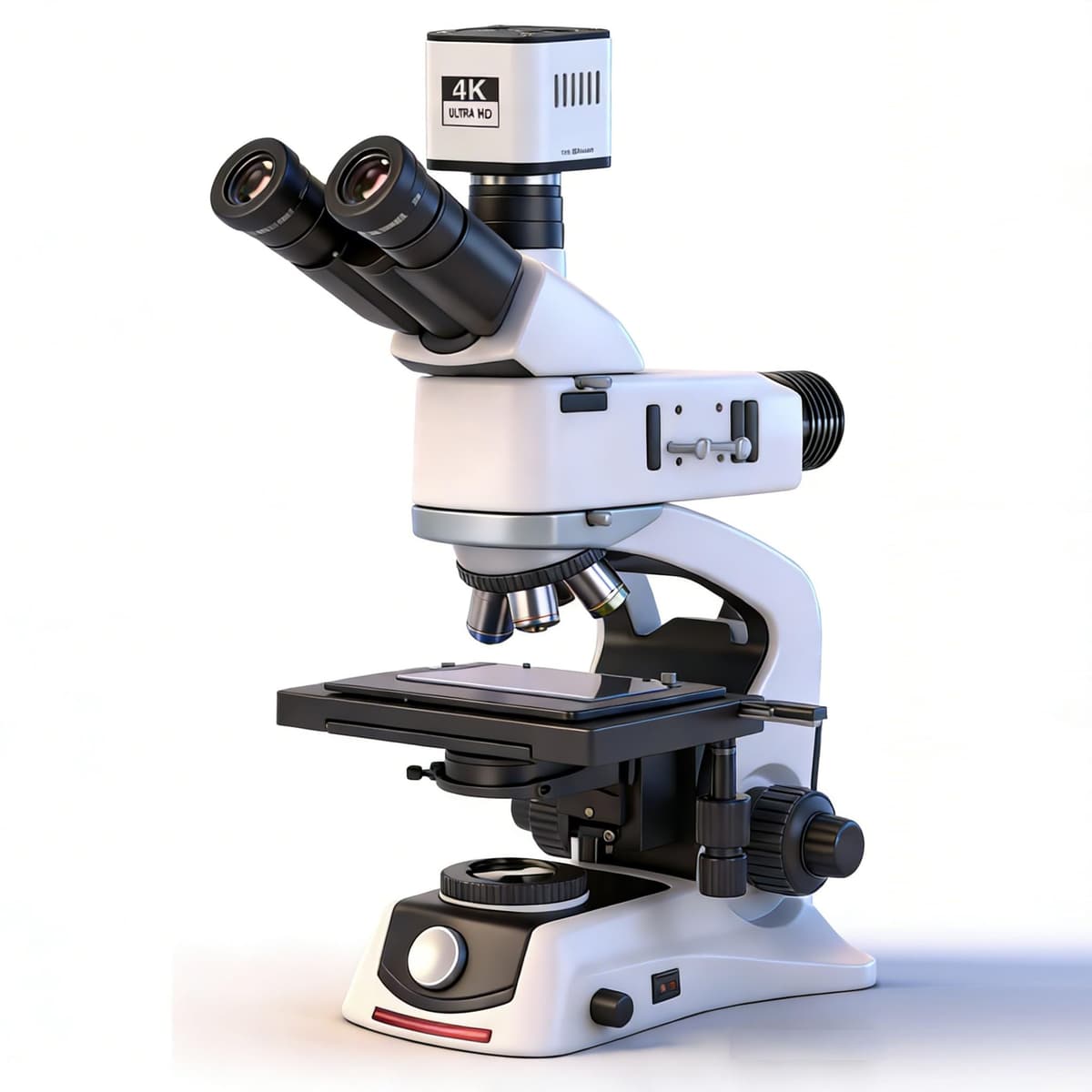 Microscopio Metalúrgico Trinocular Infinity Vabiooth 50X-500X con Cámara 4K y Objetivos Acronómicos VB-M010-PM-US