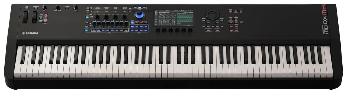 Yamaha MODX M8 Sintetizador 88 teclas Graded Hammer, Control expresivo y flujo de trabajo optimizado