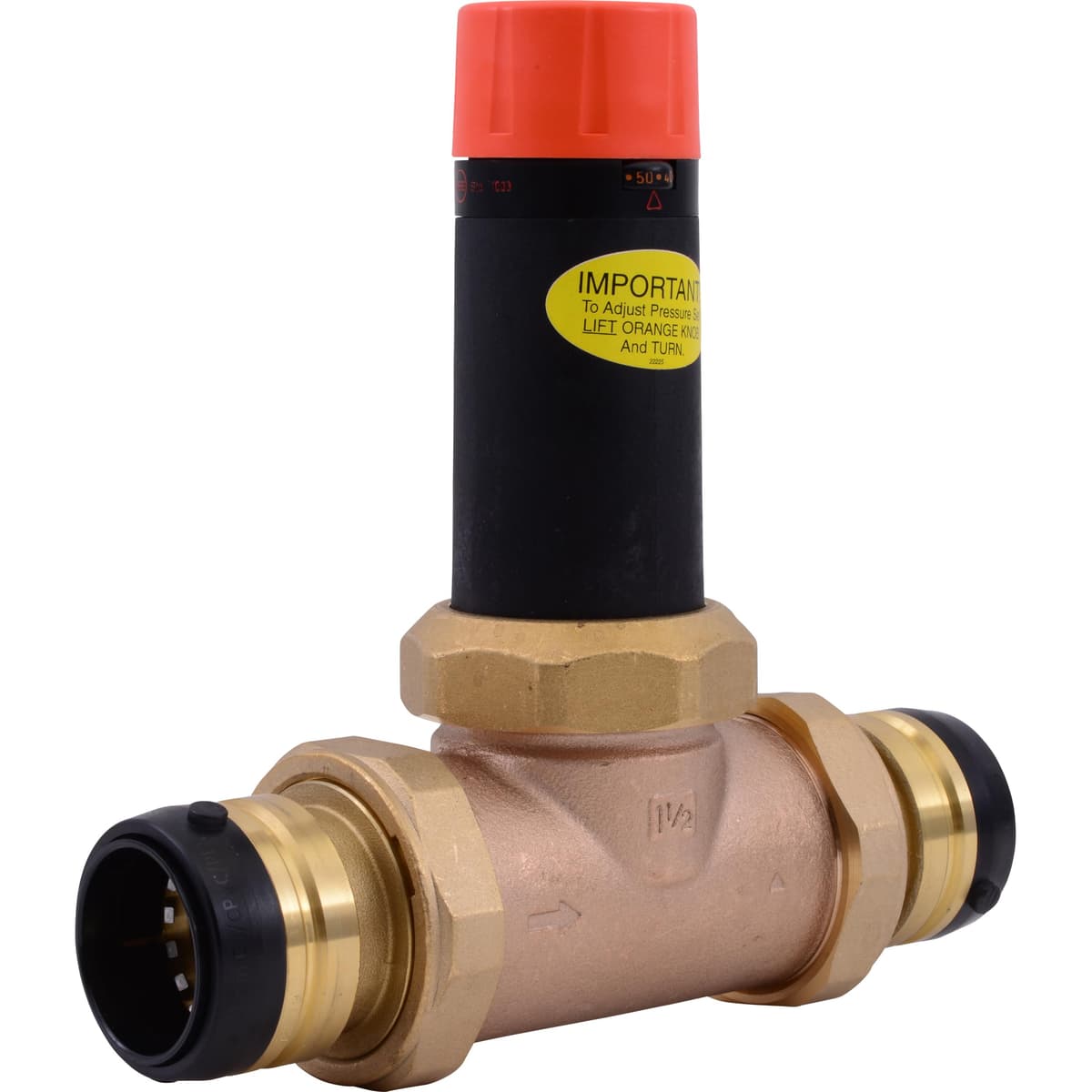 SharkBite 1-1/2" EB25 Double Union Pressure Regulating Valve (25845-0045)