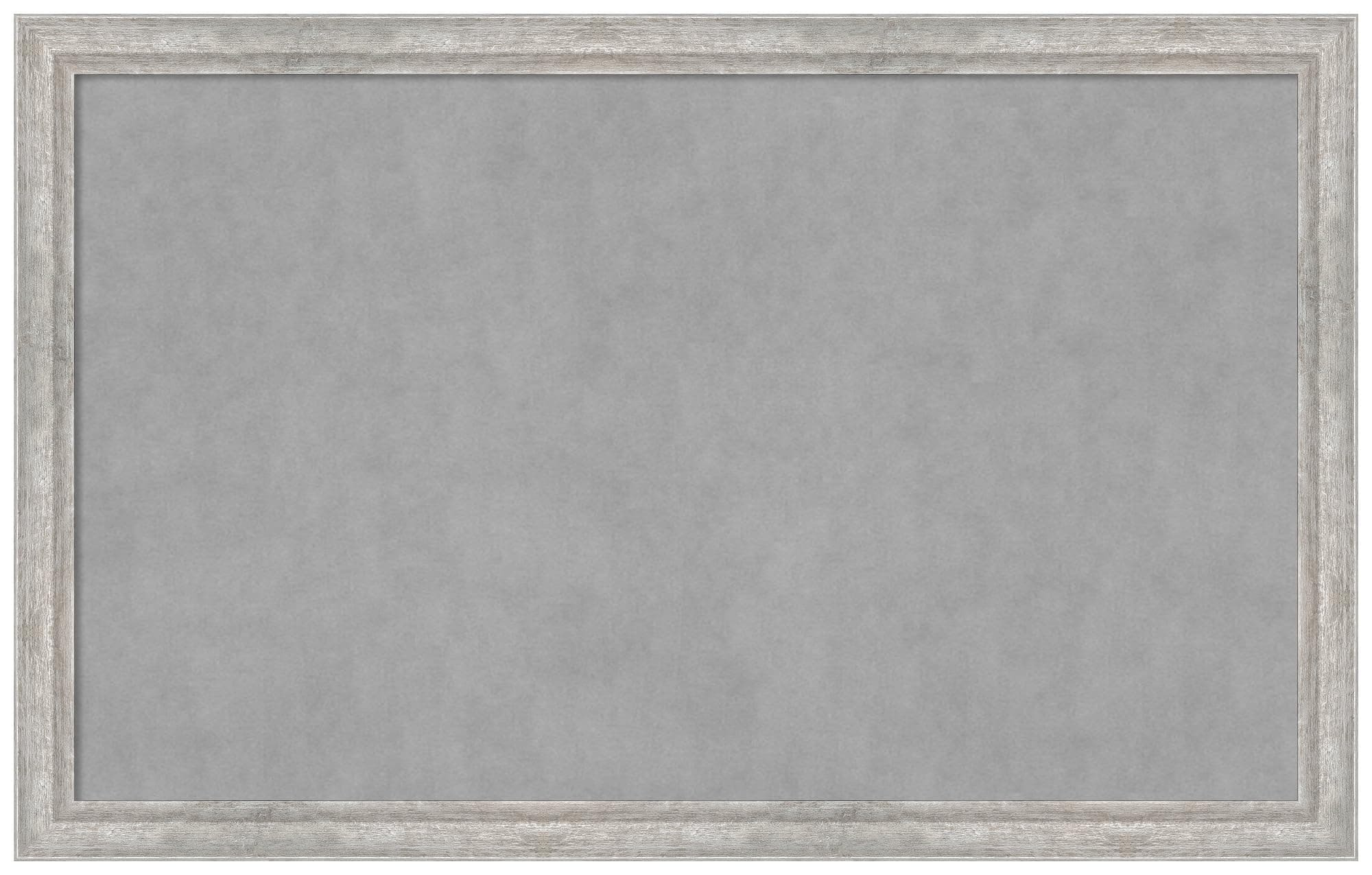 Amanti Art tablero magnético Angled Silver 43 x 27 in 28588291898