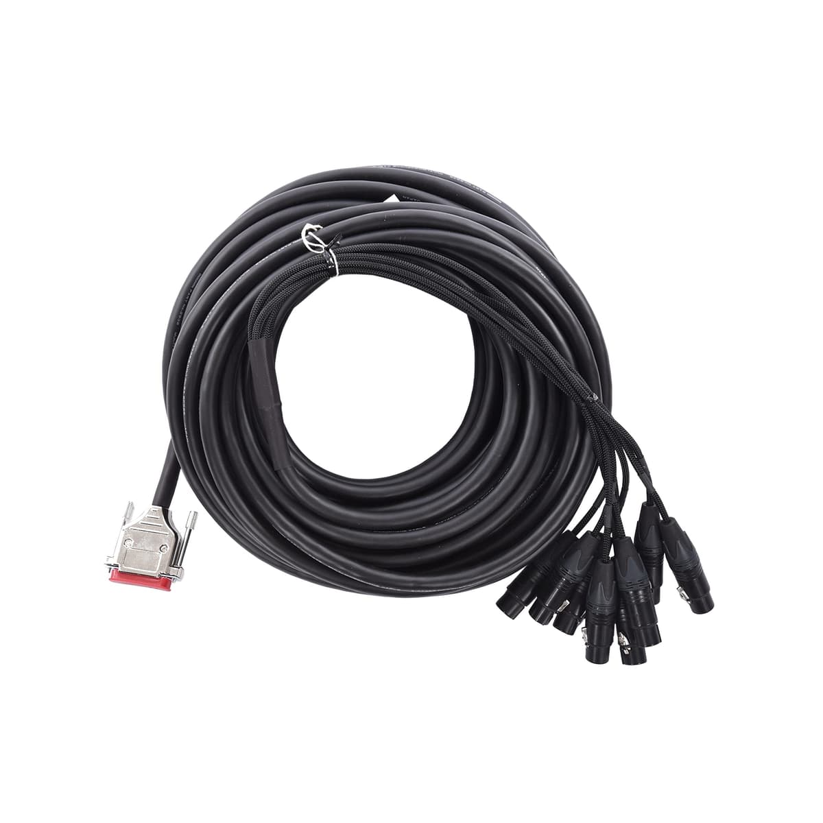 Mogami Gold DB25-XLRM-75 Cable Interfaz Analógica DB25 a XLR-M, 8 Canales, 75 ft GOLD DB25-XLRF-75
