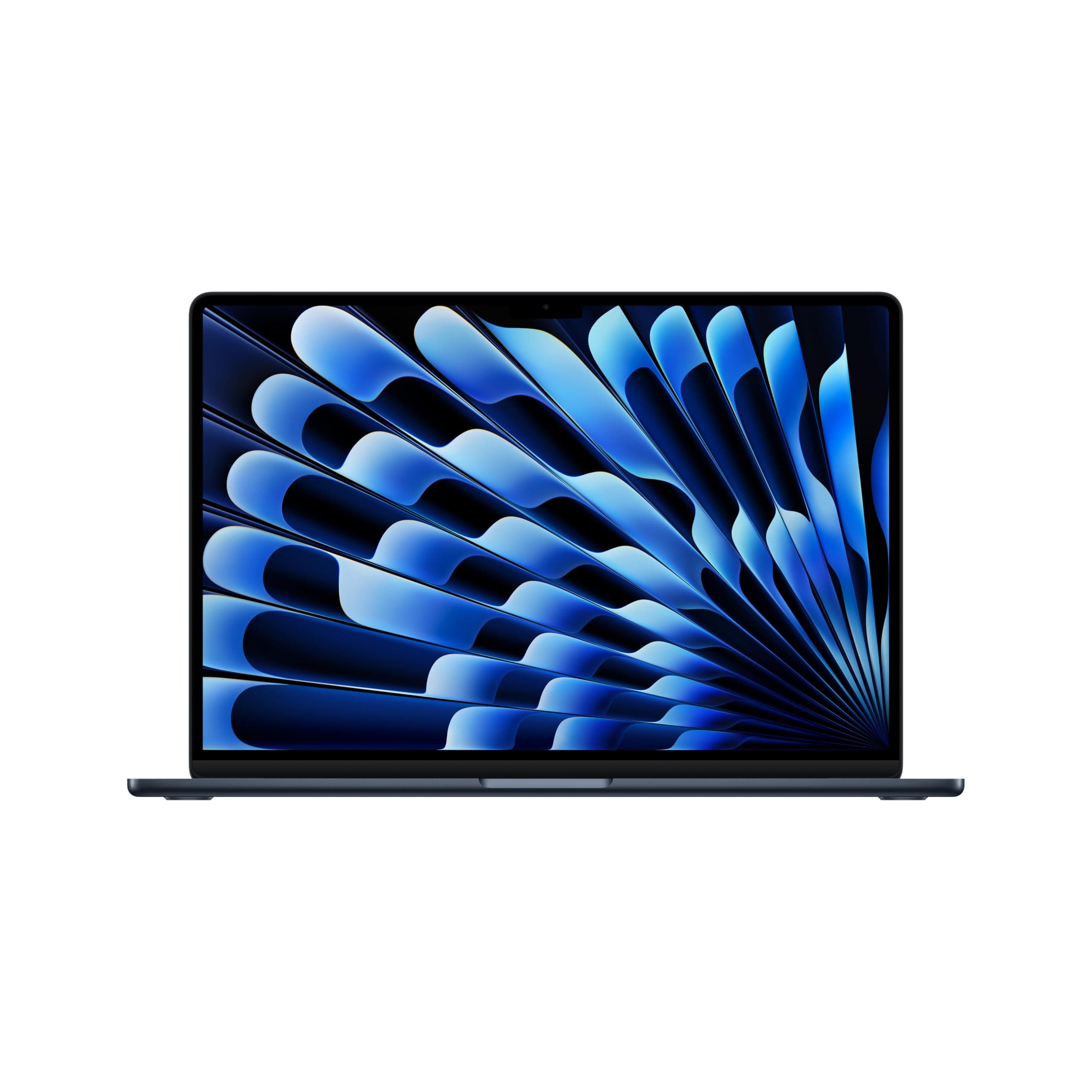Apple MacBook Air 15" (2025) con chip M4, 16GB, 256GB SSD, Teclado QWERTY Inglés, Midnight (Renewed) MW1L3LL/A