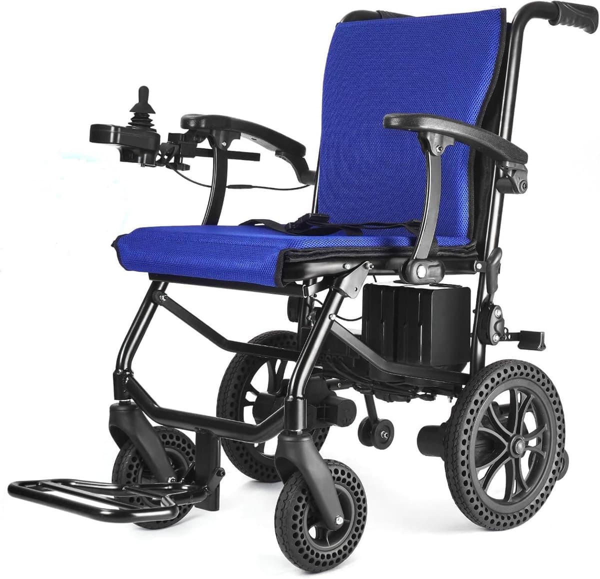 Zurcheel 25 Miles Lightweight Electric Wheelchair - 30 Lbs, All Terrain