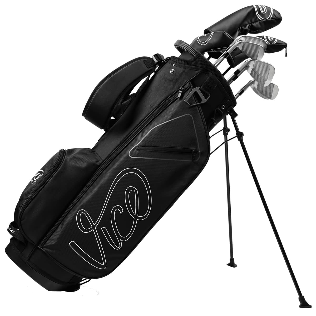 Vice Golf Boost (2025) Set completo de palos para hombre con bolsa - Diestro, grafito