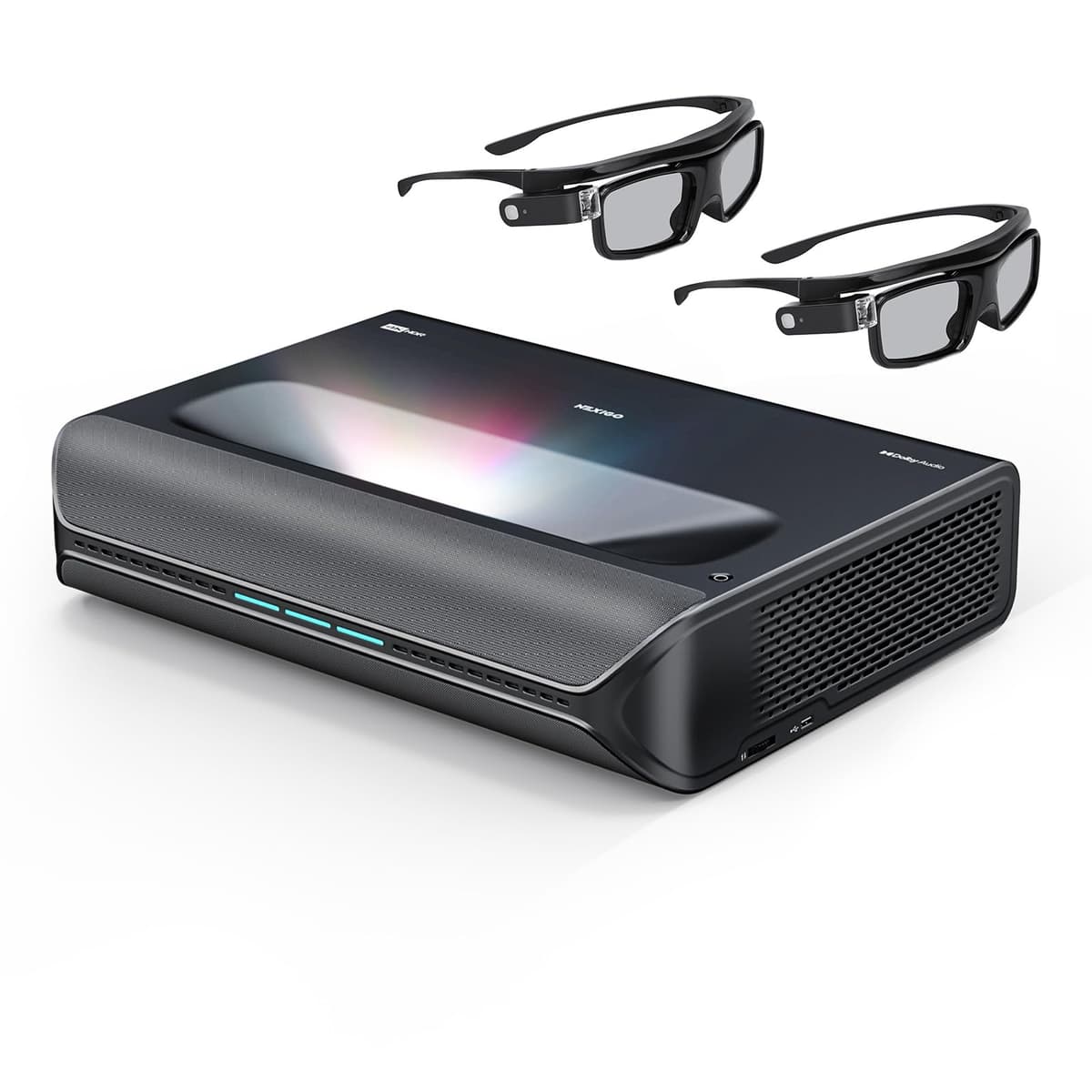 NexiGo Aurora Pro MKII - Proyector Laser UST 4K Tri-Color con 3D, Dolby Vision y Dolby Atmos PJ92 MKII-3D