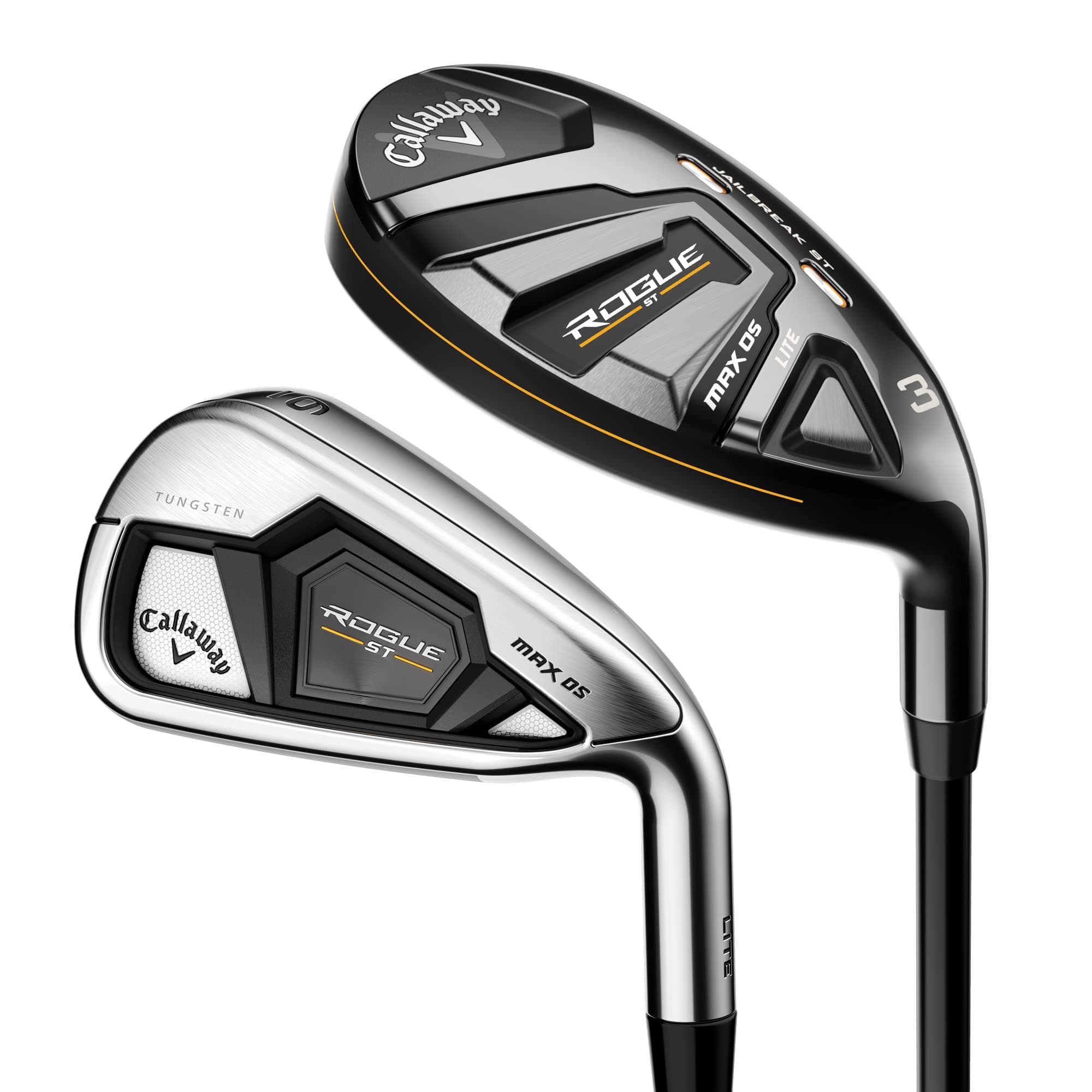 Callaway Rogue ST MAX OS Lite Combo Set Iron Sets 4H 5H 6-PW AW All Graphite 4.0 Ladies 4G47GH14U1006