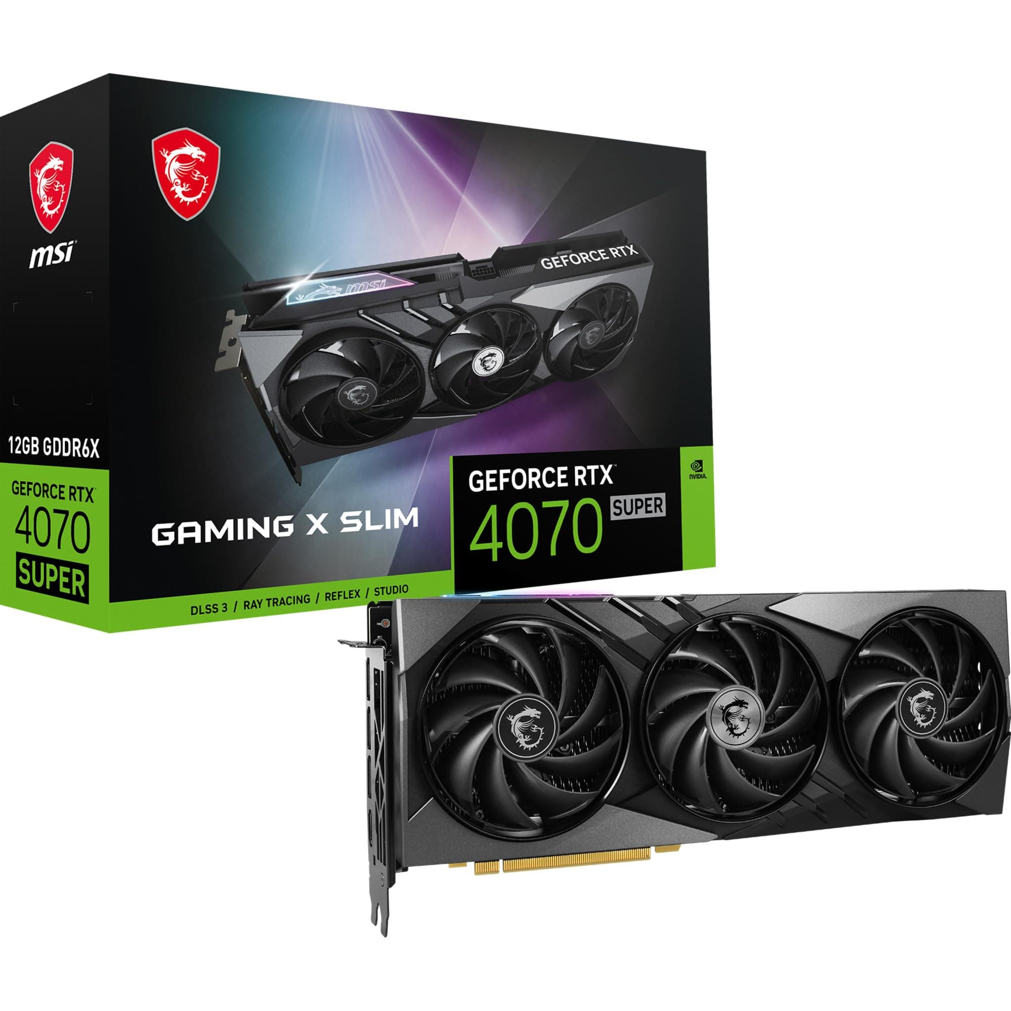 MSI GeForce RTX 4070 Super 12G Gaming X Slim 4711377171601