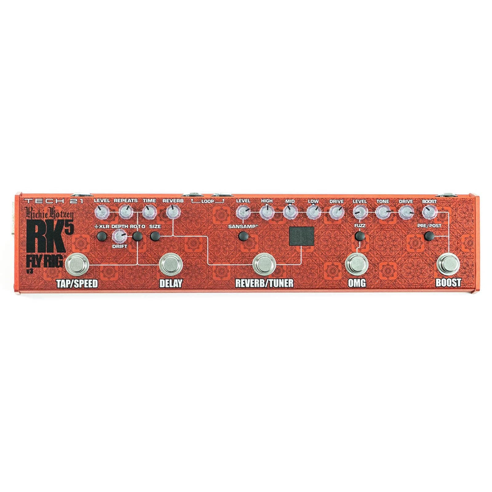 Tech 21 Richie Kotzen RK5 Signature Fly Rig v3 Pedal multiefectos RK5-V3