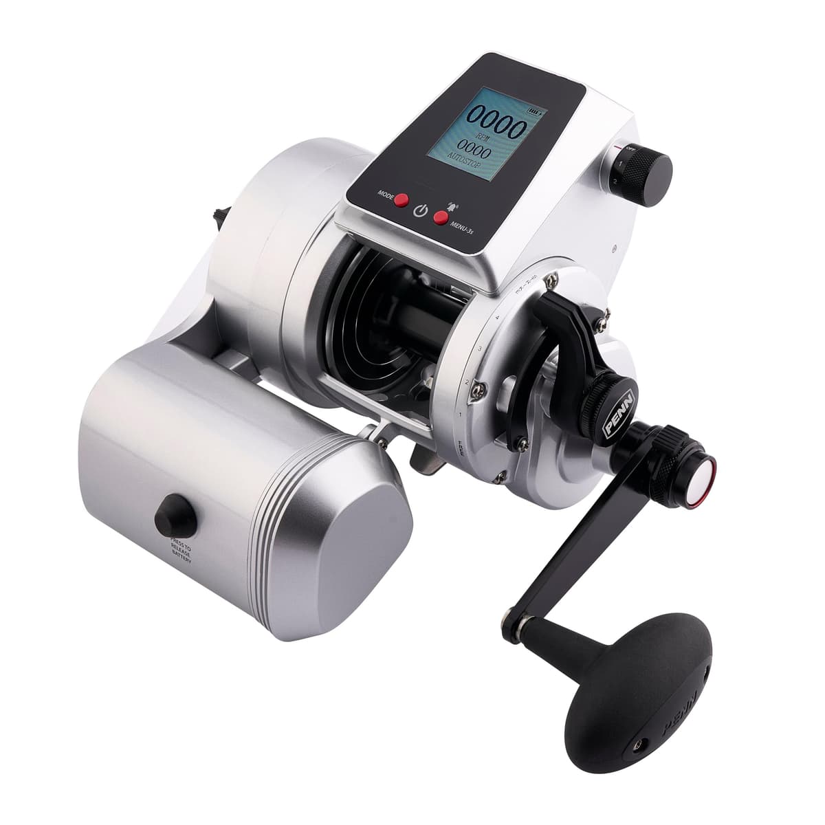 PENN Fathom Electric Reel Kit FTH50ELKIT - Carrete eléctrico con batería y cargador
