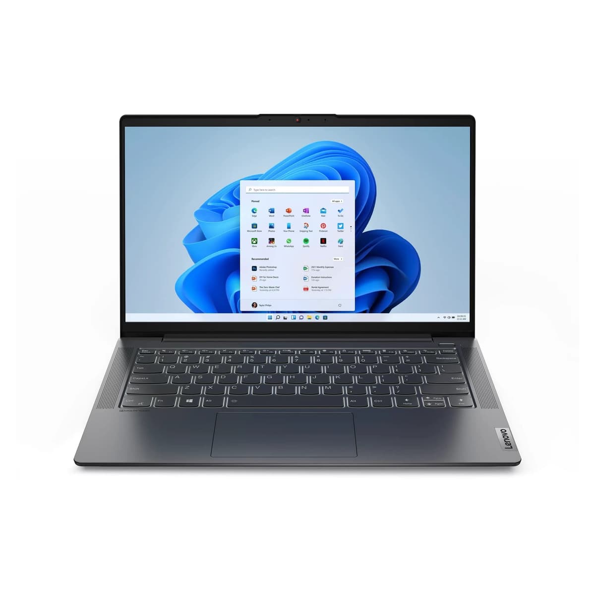 Lenovo IdeaPad 1 15.6" FHD Portátil 2023 Nuevo, Intel Quad-Core Pentium Silver N6000, 8GB RAM, 256GB SSD, 128GB eMMC, Gráficos Intel UHD, Wi-Fi 6, Bluetooth, Windows 11 Home en Modo S