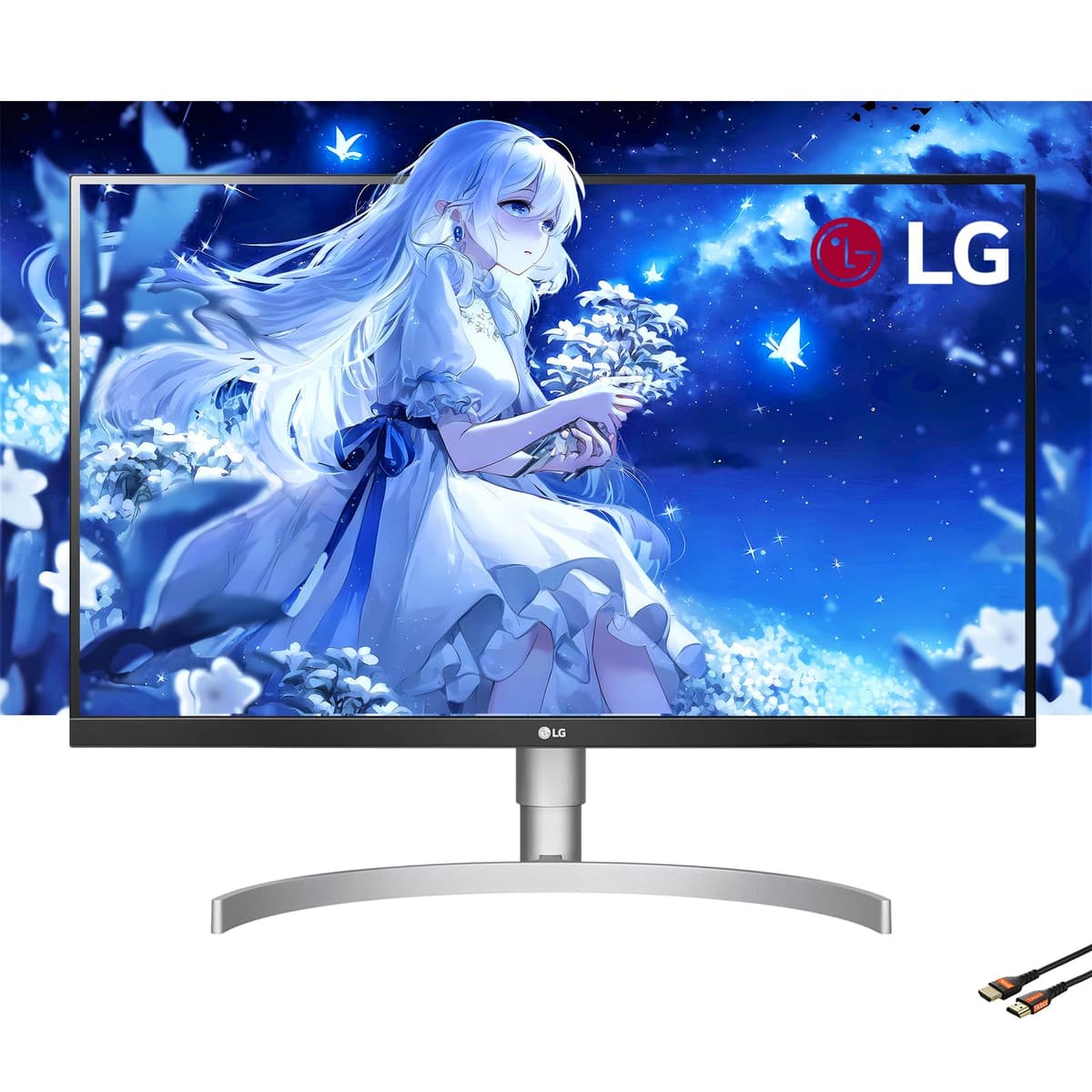 LG 27'' 4K IPS UHD USB-C 27UP850K-W.AUS - HDR400, DCI-P3 95%, Altavoces Integrados