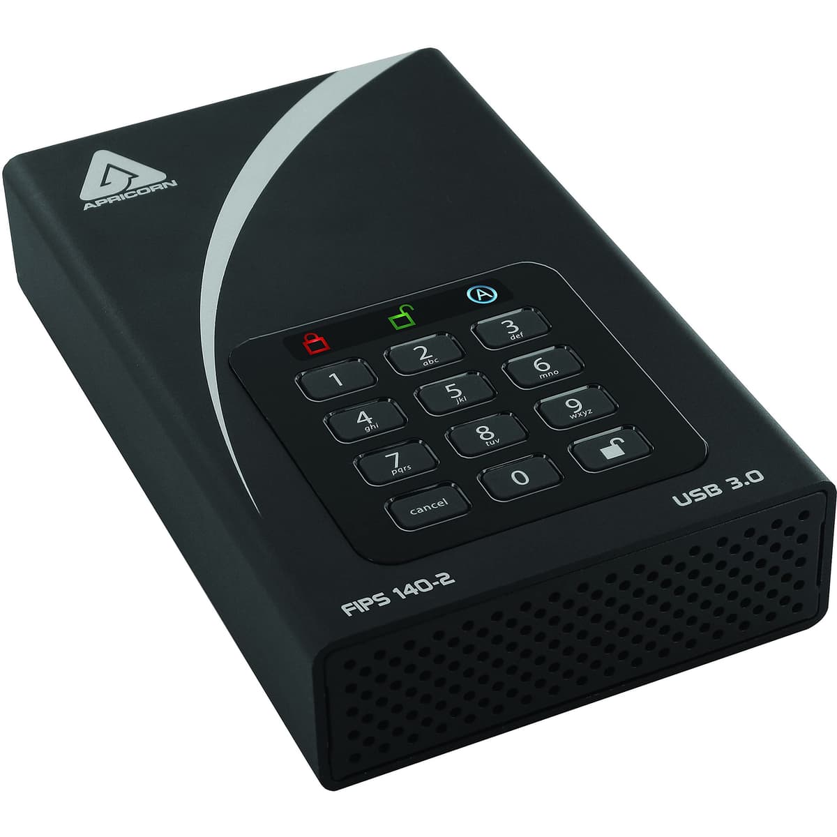 Apricorn Aegis Desktop Padlock 12 TB Unidad de Disco Duro Cifrada 256 bits Validada FIPS 140-2 (ADT-3PL256F-12TB)