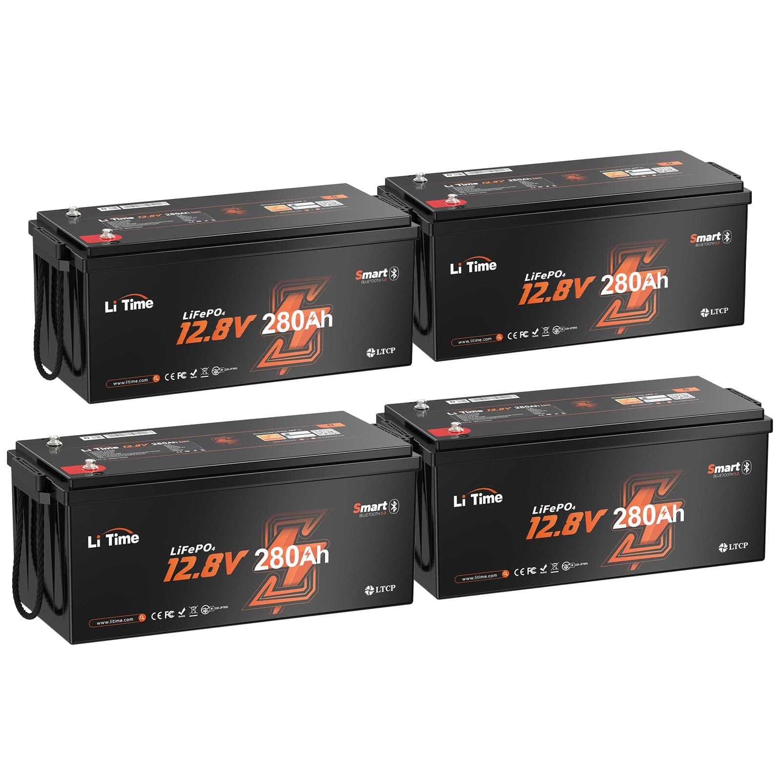 Litime A L12V280-200-LTCP-BT-4-A200-Pack4
