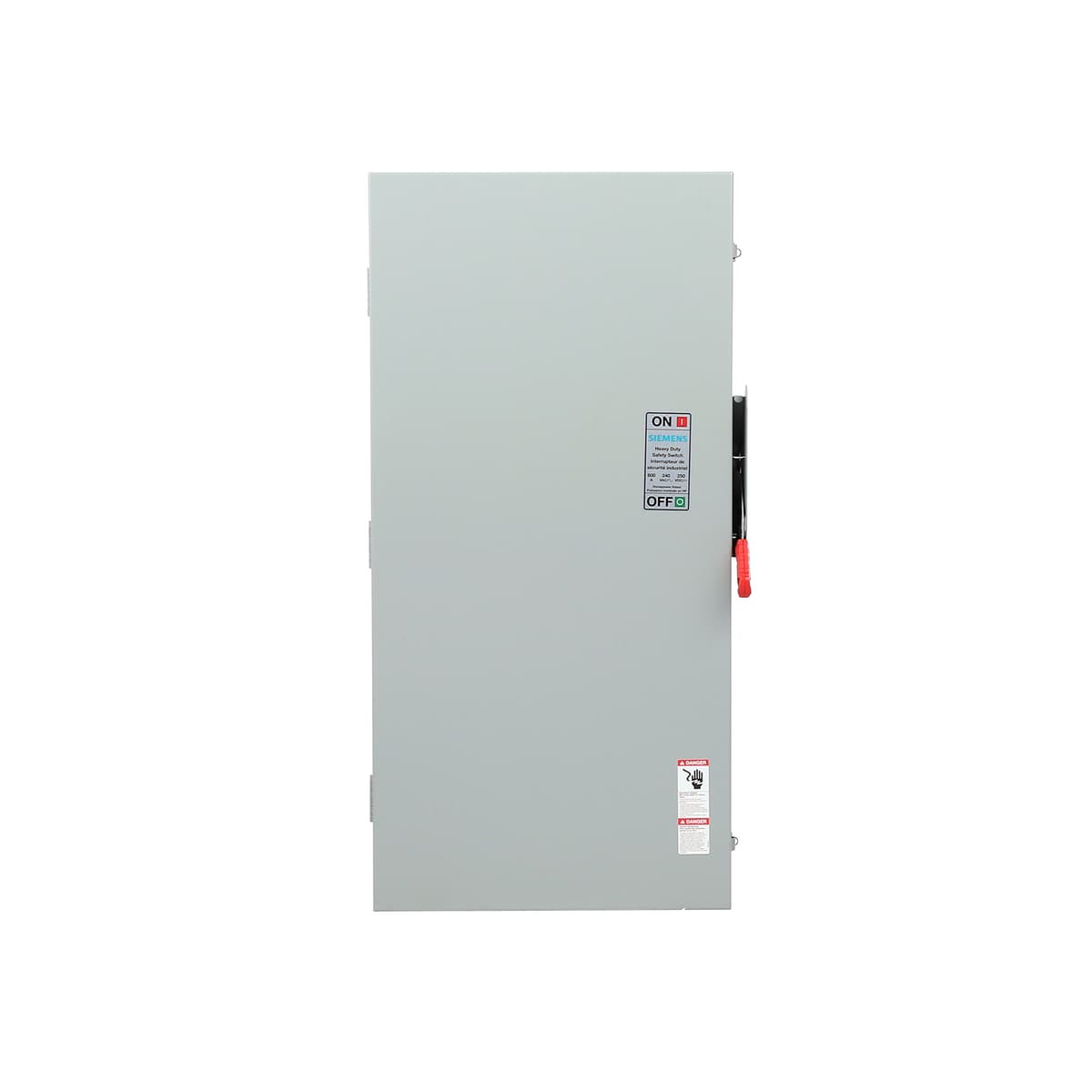 SIEMENS HF226NRA Fusible 2 polos 240V 600 Amp Exterior Clasificado Interruptor de Seguridad de Alta Resistencia