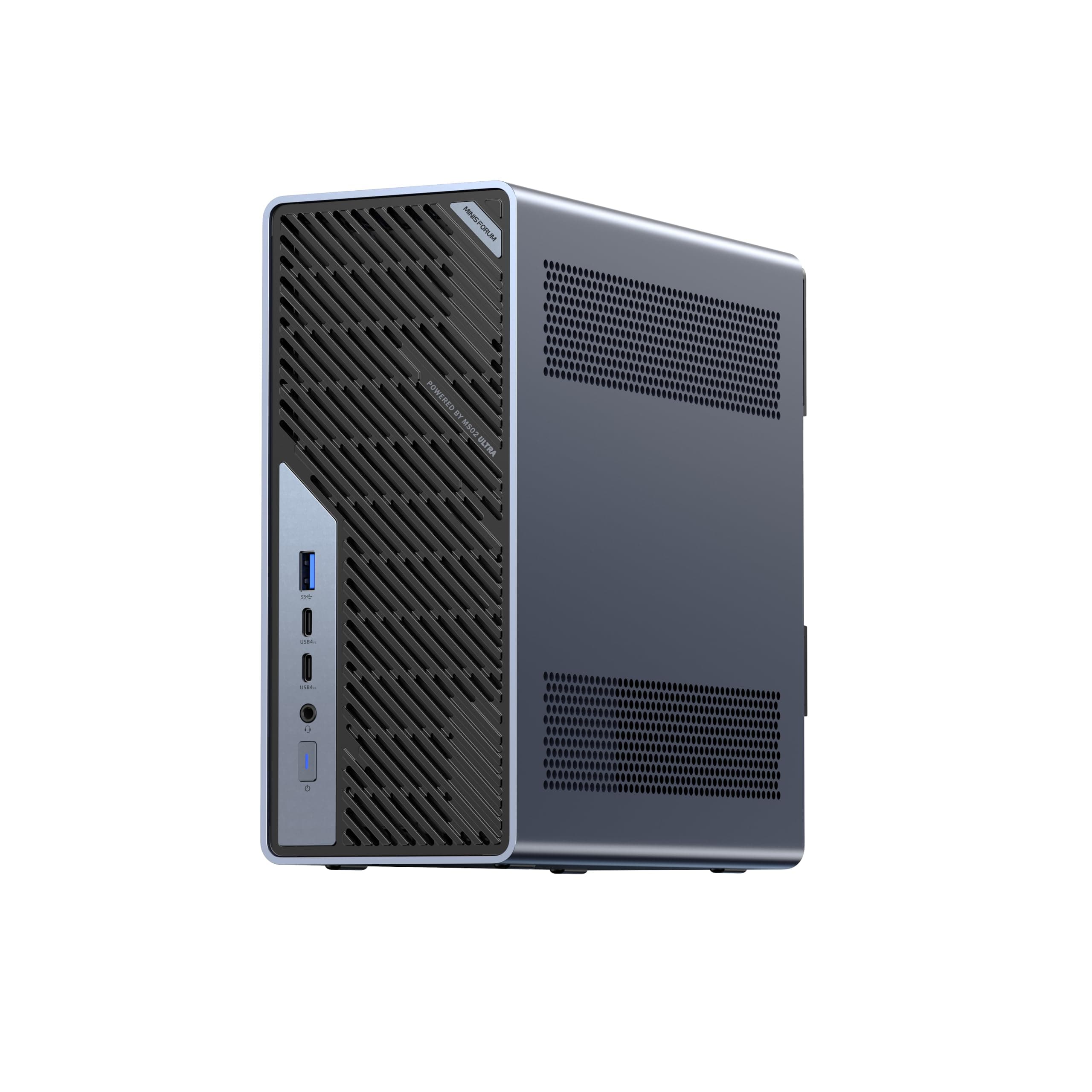 MINISFORUM MS-02 Ultra Workstation Core Ultra 9 285HX Barebone Mini PC DeskMini