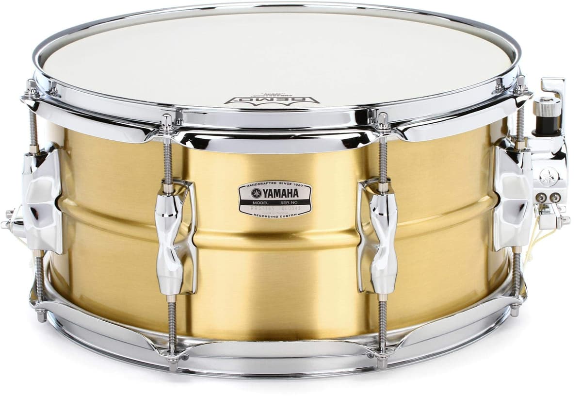 Yamaha Recording Custom Redoblante de Latón 13x6.5 RRS-1365