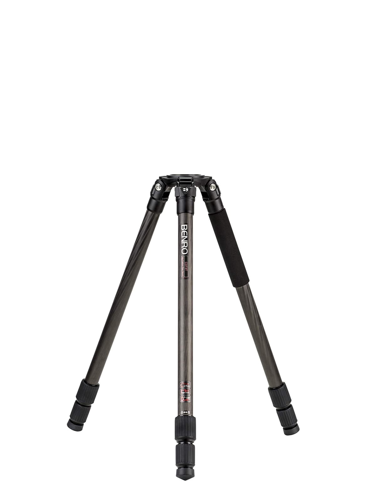 Benro C373T Trípode de video carbono 3-secciones, bowl 75 mm, piernas independientes, con estuche