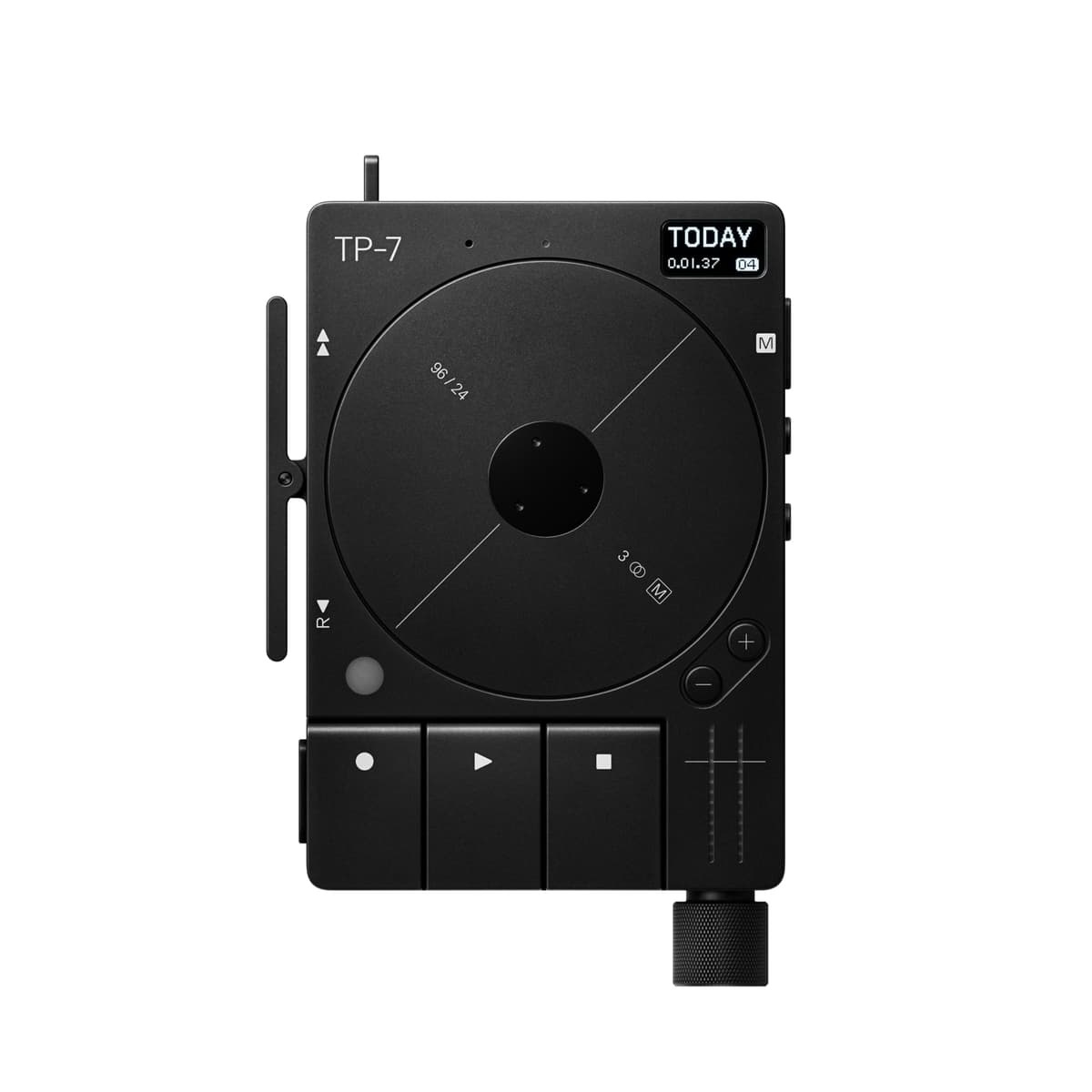 Teenage Engineering TP-7 Grabadora Digital Portátil con USB-C, Bluetooth y 128GB (Negra) 08-90171 (1)