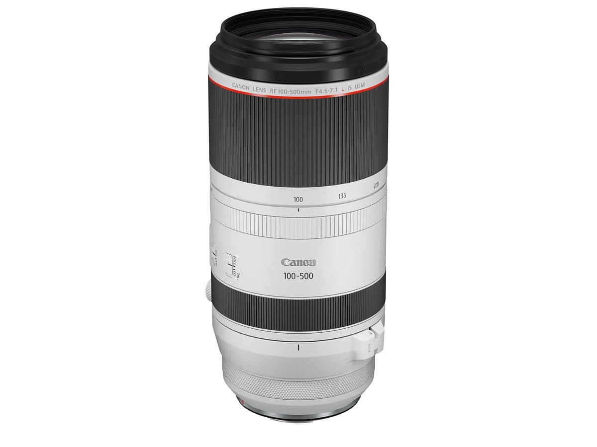 Canon RF 100-500mm f/4.5-7.1L IS Lente Super-Telefoto USM (Reacondicionado) 4112C002