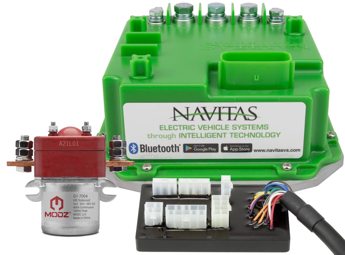 Navitas 440-Amp Kit para EZGO PDS [2001-2013] con Solenoide MODZ 10-000766+40-000512+G1-7004
