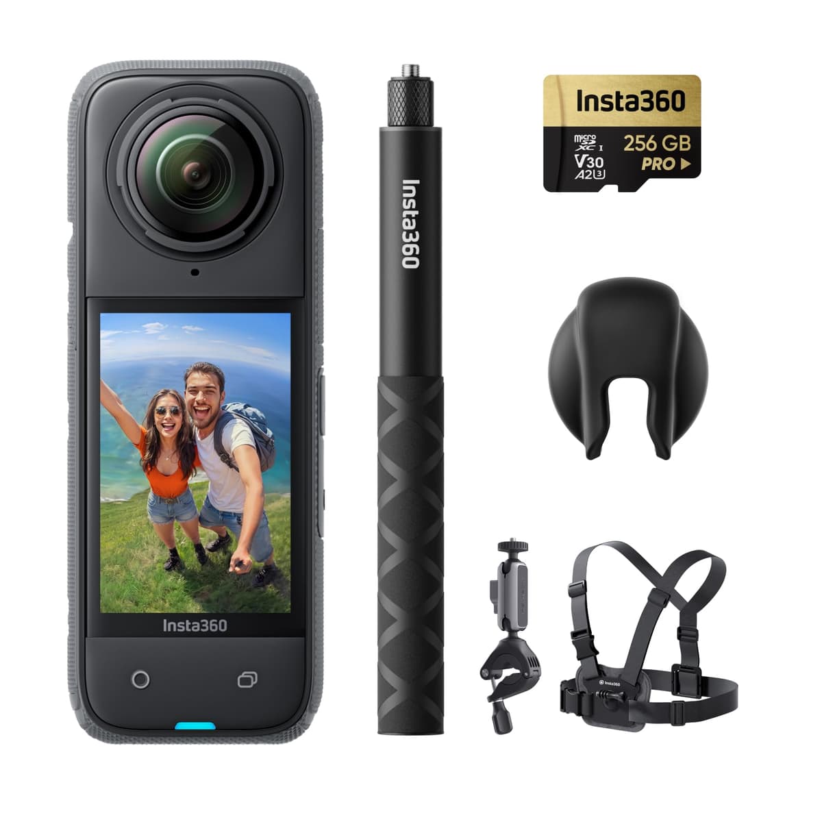Insta360 X4 Bike Bundle - Cámara 360 8K para Ciclismo con Accesorios CINSABMA-BI