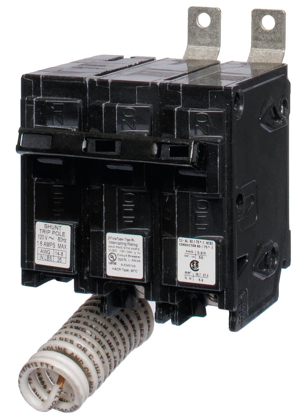 Siemens Interruptor automático Shunt Trip BLH 2P 40A 120/240V B240H00S01