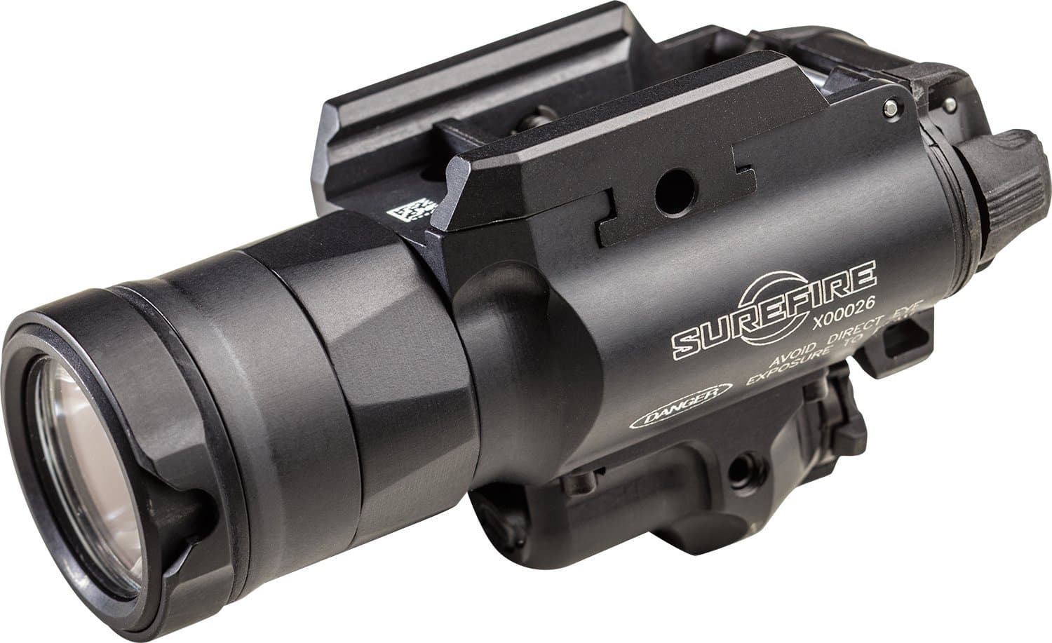 SureFire X400UH WeaponLight con láser verde y compatibilidad MASTERFIRE X400UH-A-GN
