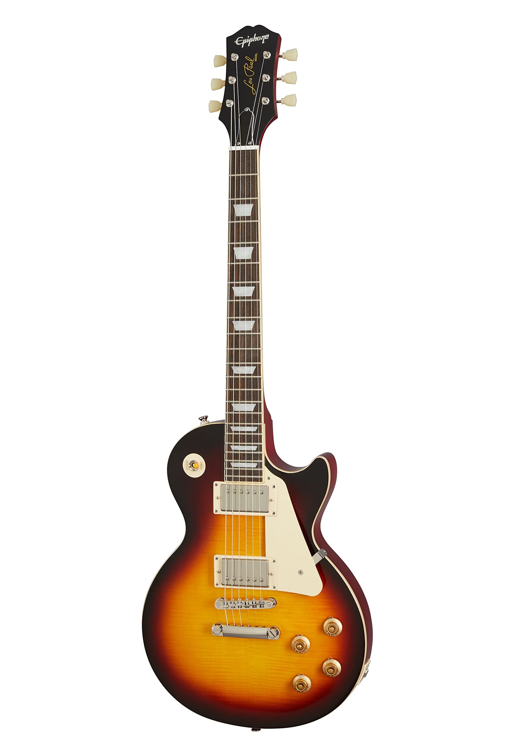Epiphone 1959 Les Paul Standard, Aged Dark Burst with Hard Case B08ML3B76L-1