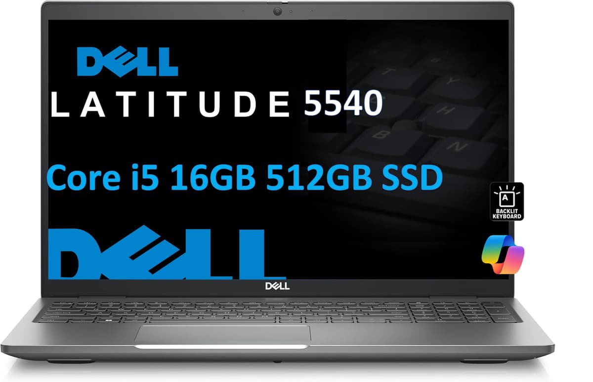 ist computers Dell Latitude 5540 15.6" FHD i5-1345U vPro 16GB 512GB SSD Win 11 Pro