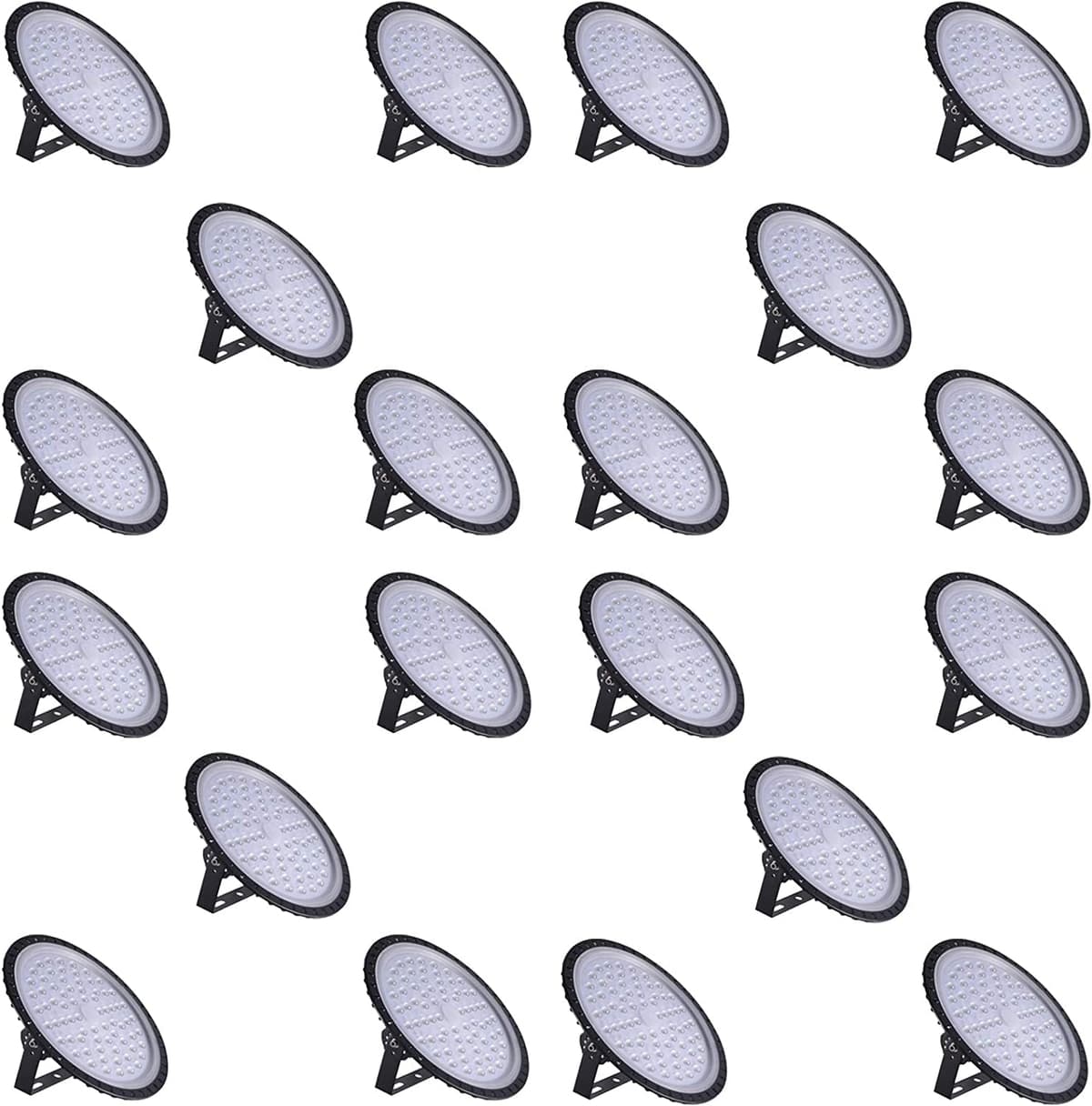 Sararoom Pack 20 - Lámpara High Bay UFO 300W 110V 30000 Lumen 6500K Z1547