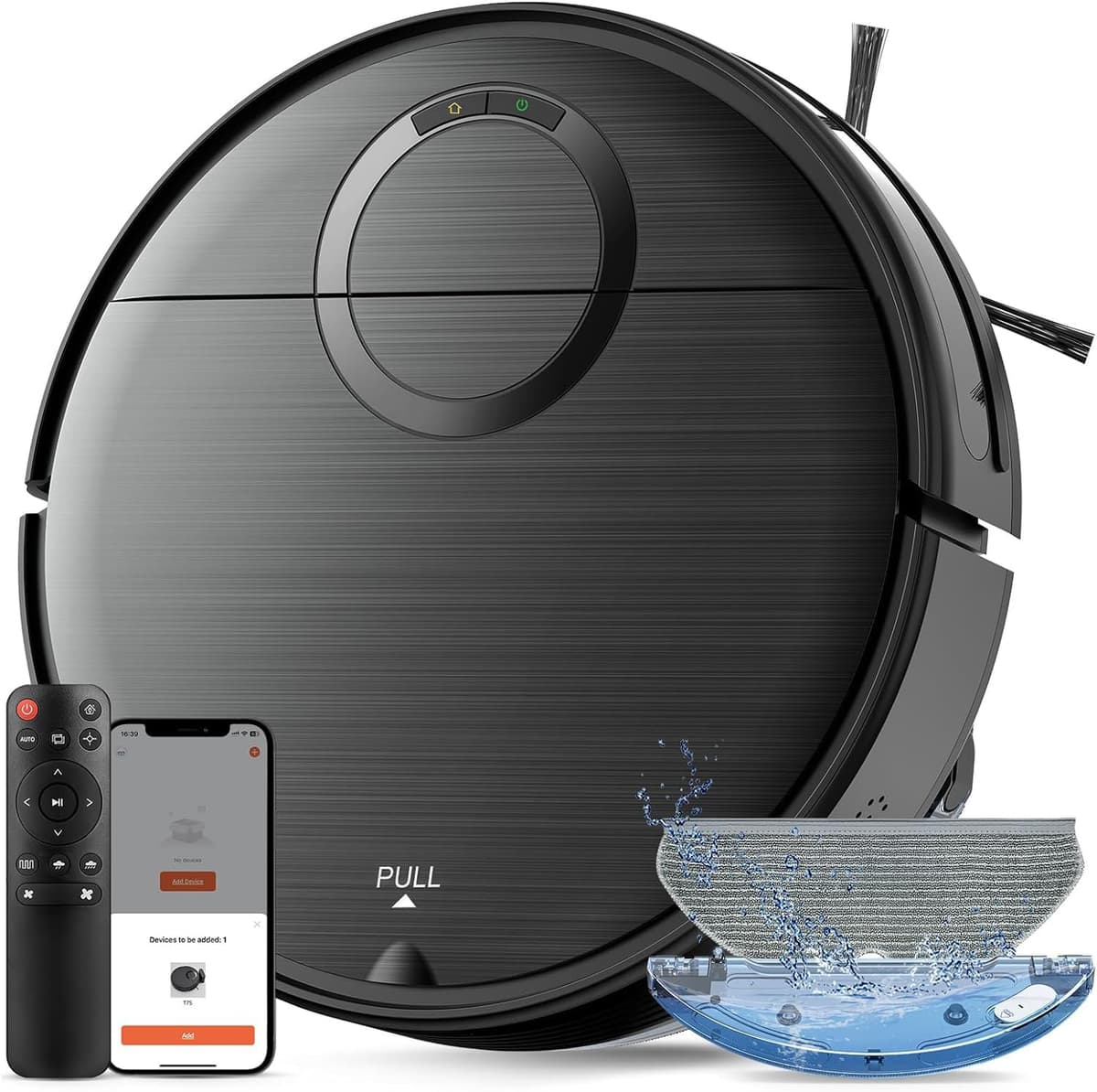 UMMUND T7S Robot Vacuum and Mop Combo - Robot 2 en 1 con app y control remoto