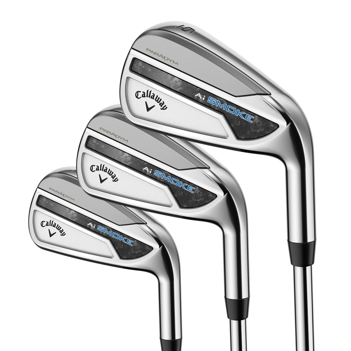 Callaway Paradym AI Smoke Juego de hierros (para zurdos, 6-PW, Grafito, Regular) 4J316554V2006