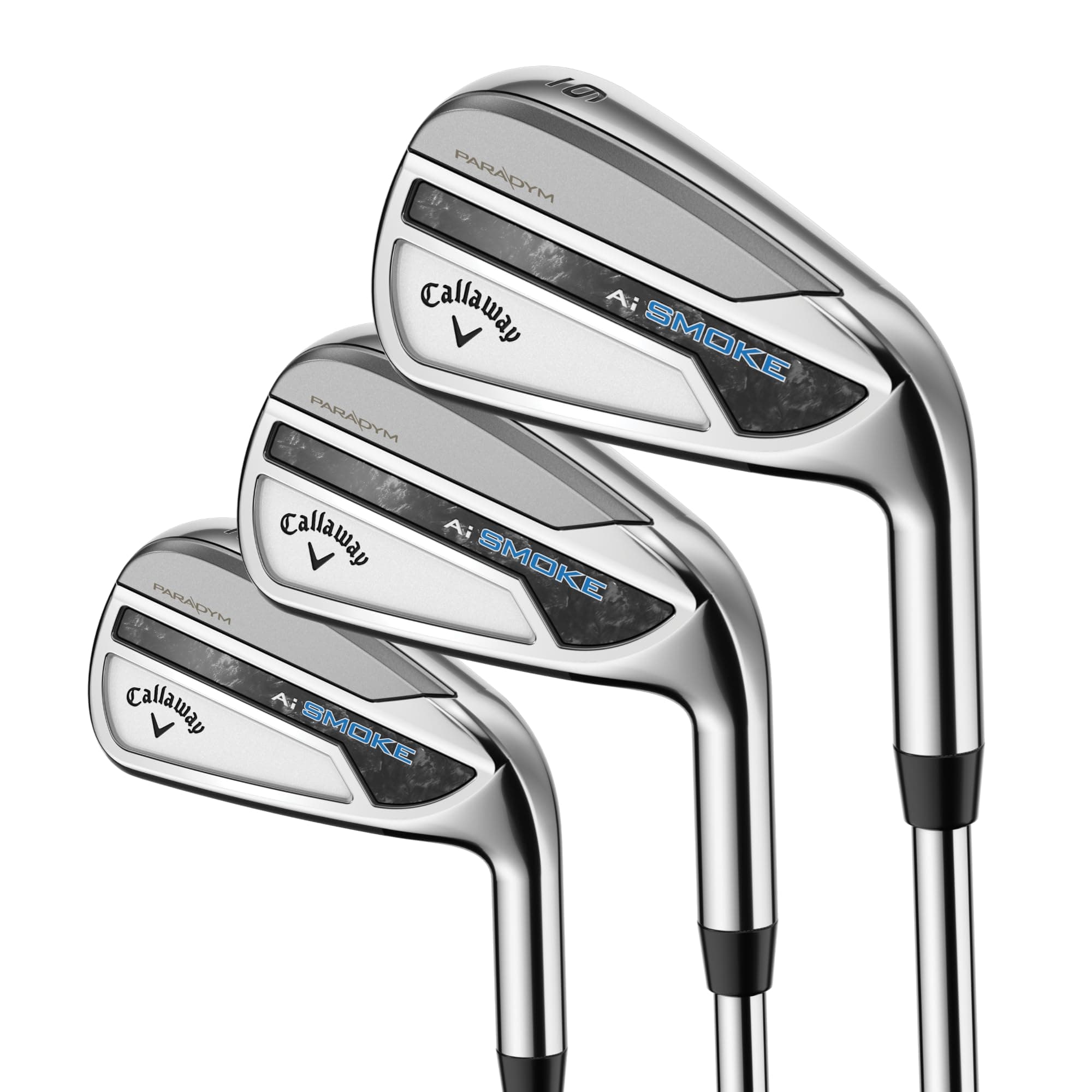 Callaway Paradym AI Smoke Juego de Hierros (para diestros, 4-PW, AW, SW, Graphite, Regular) 4J214154V2006
