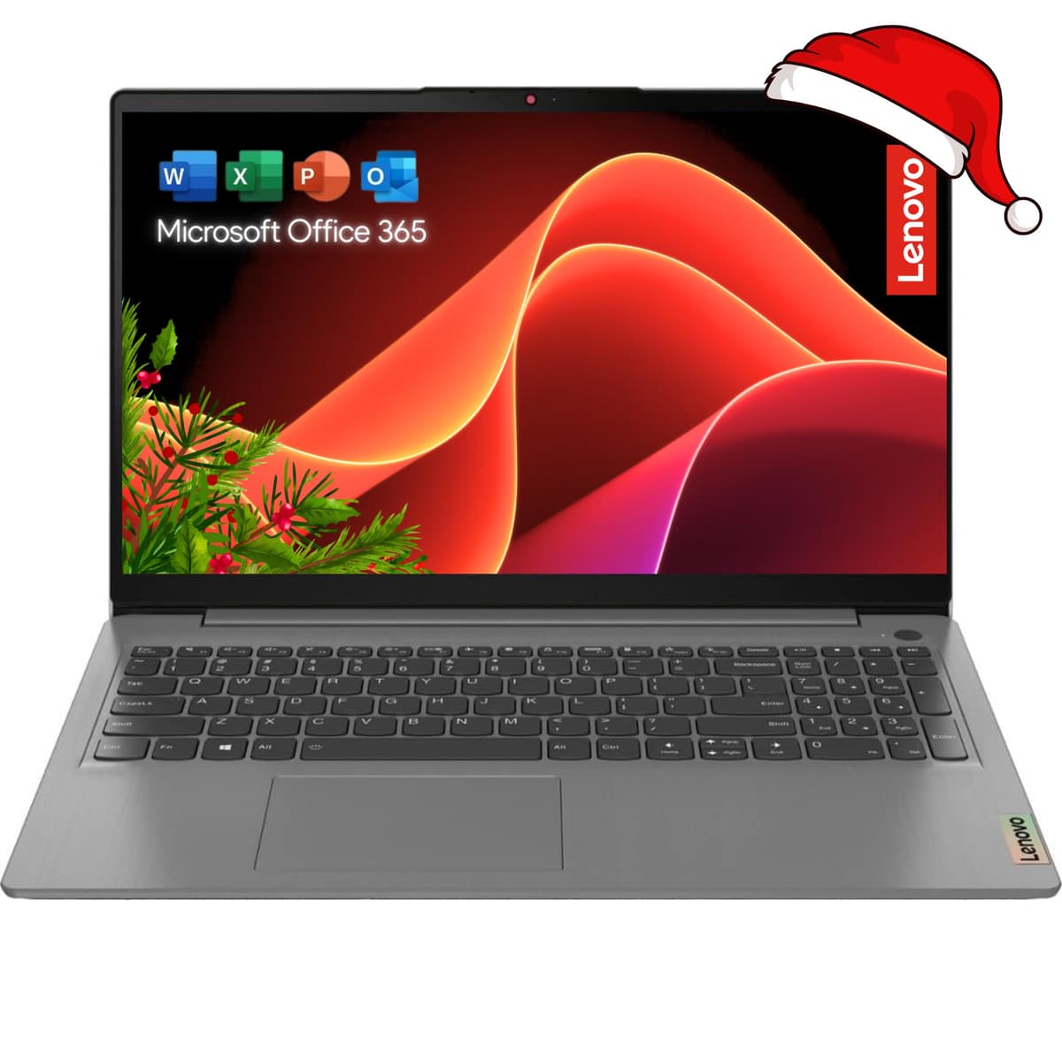 Portátil Lenovo con pantalla táctil y Office 365 para la web de por vida - IdeaPad 3i - Procesador Intel Core i3 - 15.6" Full HD - 12GB RAM - 256GB SSD - Bluetooth - Webcam - Windows 11 sin mouse 2345