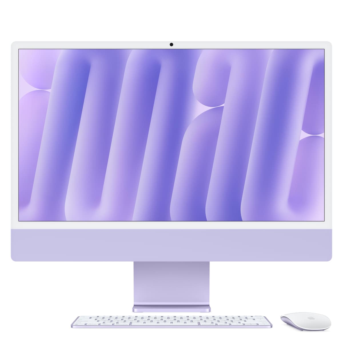 Apple iMac 24" (M4) 10-core CPU/GPU 16GB RAM 256GB SSD Purple MWV63LL/A