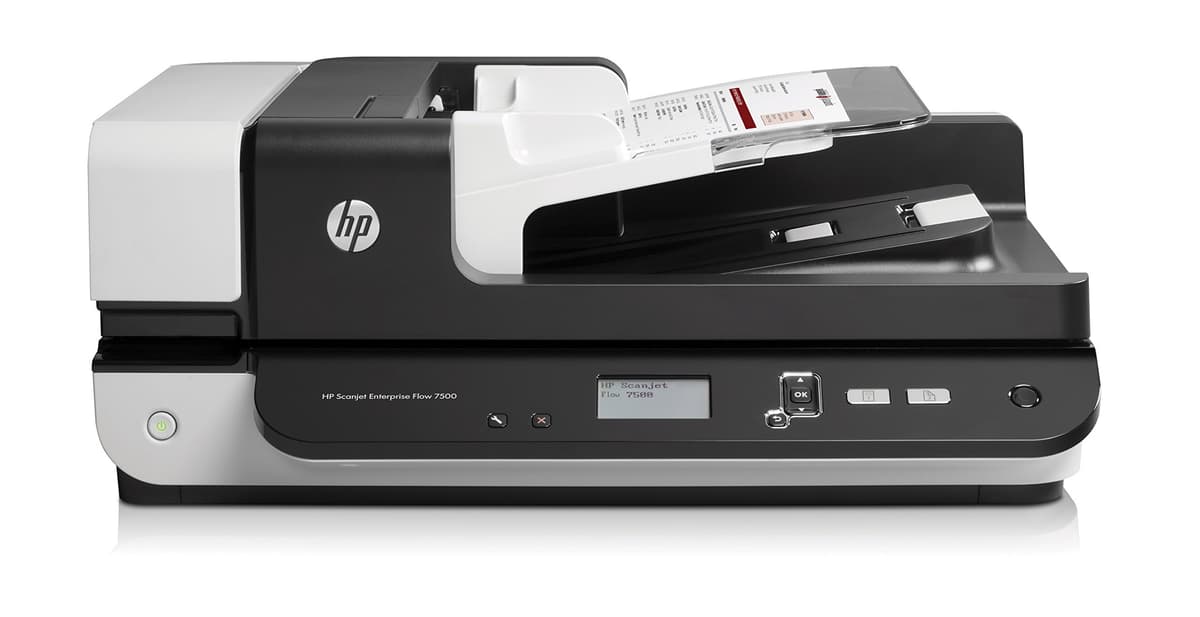 HP ScanJet Enterprise Flow 7500 Escáner de cama plana con OCR (L2725B#BGJ) (reacondicionado) L2725B#BGJ-cr