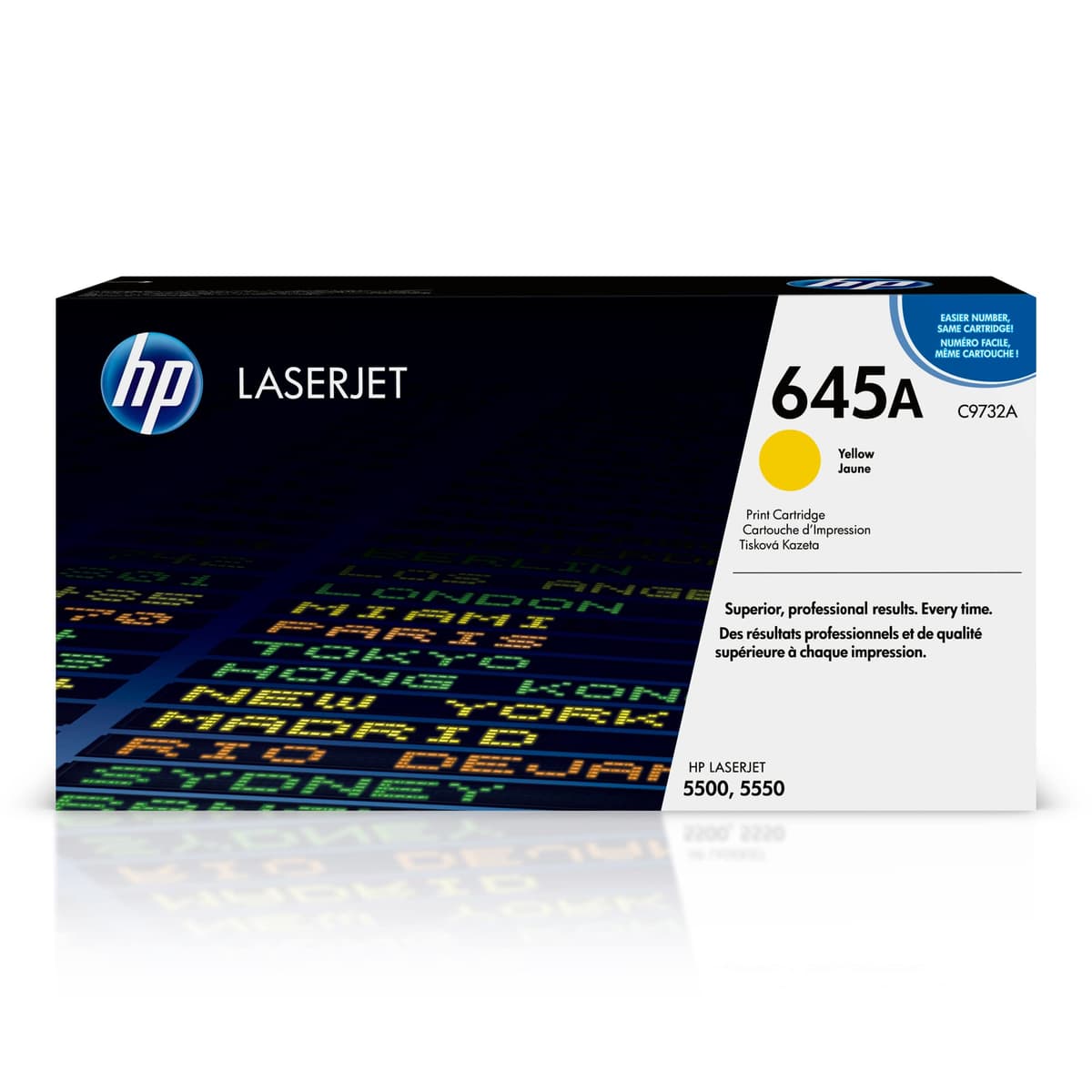 HP 645A Cartucho de Tóner Amarillo (C9732A)