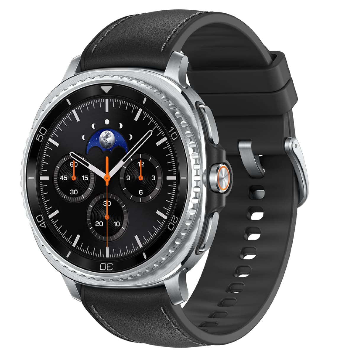 Samsung Galaxy Watch 8 Classic (2025) 46 mm LTE Smartwatch, diseño acolchado, bisel giratorio, botón rápido, entrenamiento de sueño, entrenador de carrera, puntuación de energía, negro [Versión EE. UU., garantía 2 años] SM-L505UZKQXAA