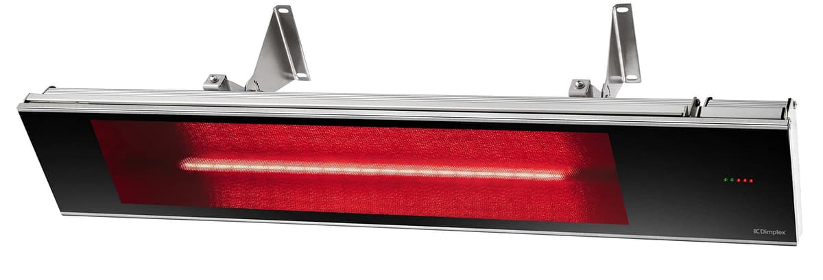 Dimplex Infrared Patio Heater DIR22A10GR 2200W Negro para interior y exterior