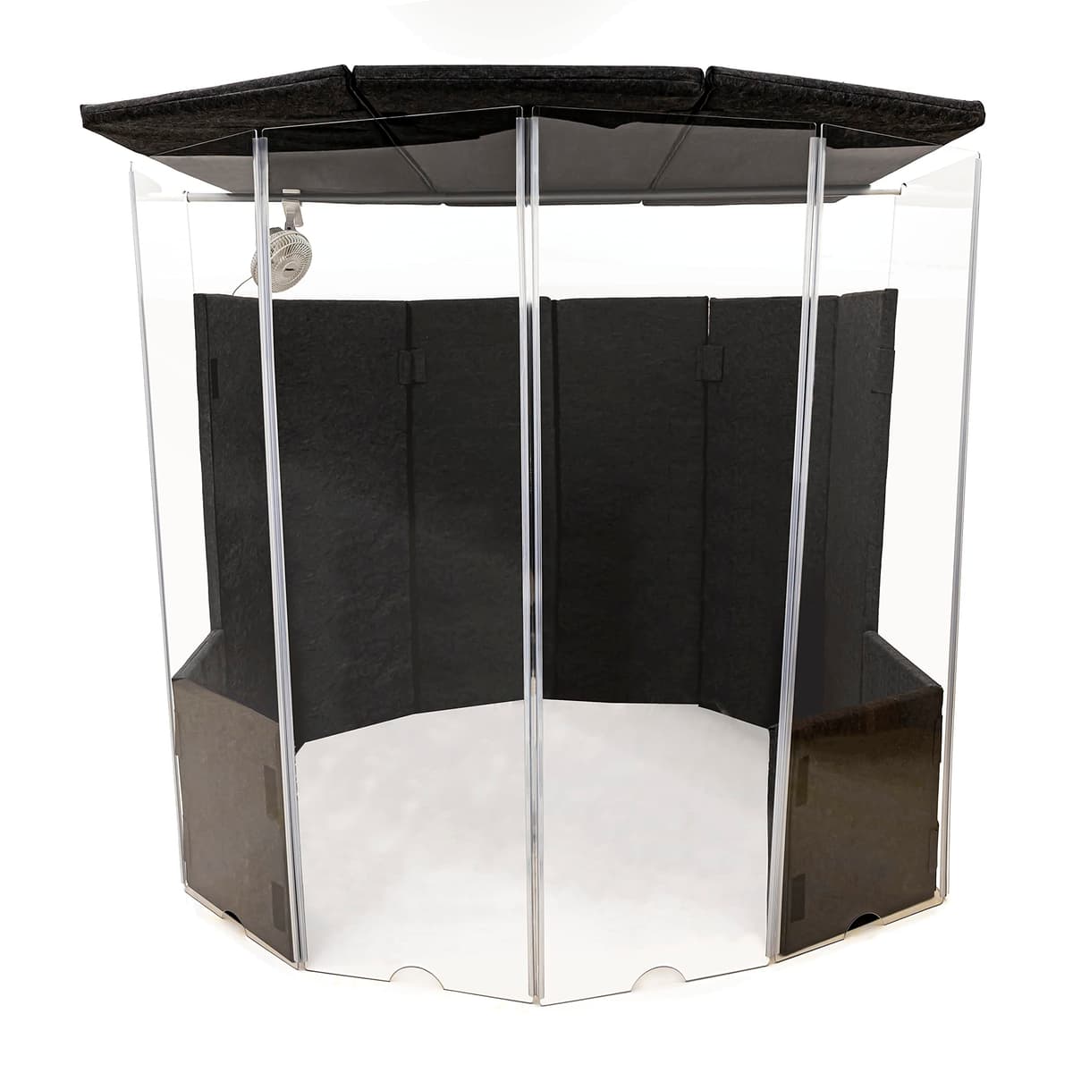 Sound Shields by Emagispace - Cabina de aislamiento 6 paneles 78" para batería y grabación VDS-6SPS-78