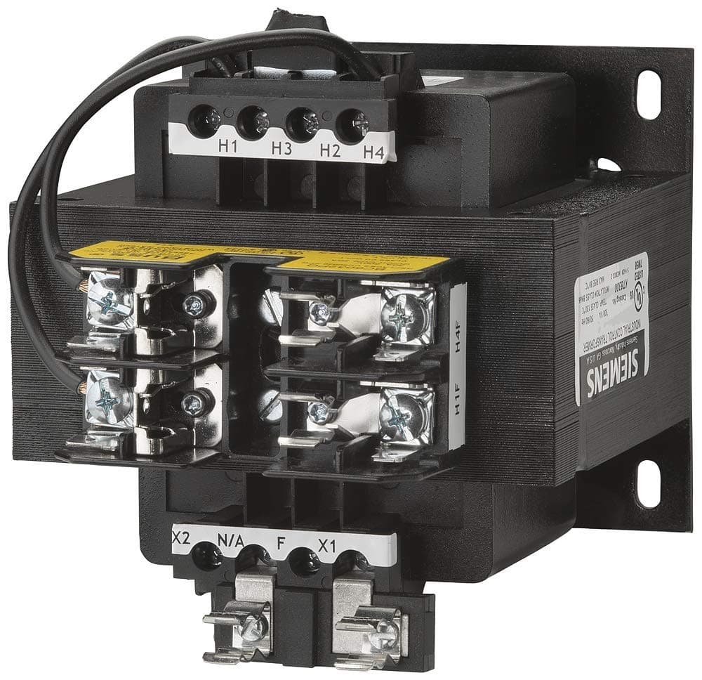 Transformador de potencia industrial SIEMENS MT0300M, 240/480 V a 120/240 V, 300 VA