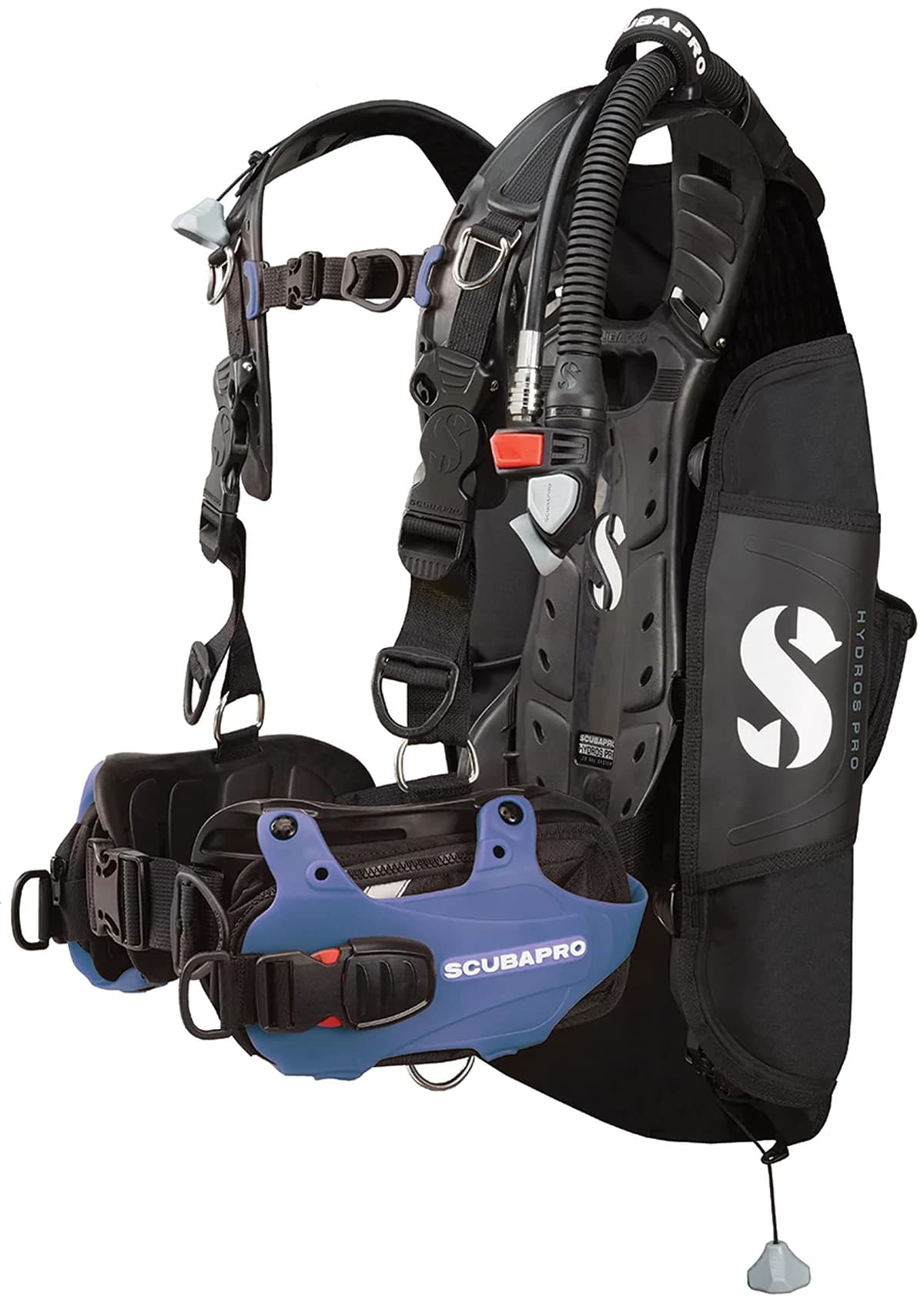 Scubapro Hydros Pro BCD para hombre con Air2 5ª gen. SPRO-21.730.340-BLUE