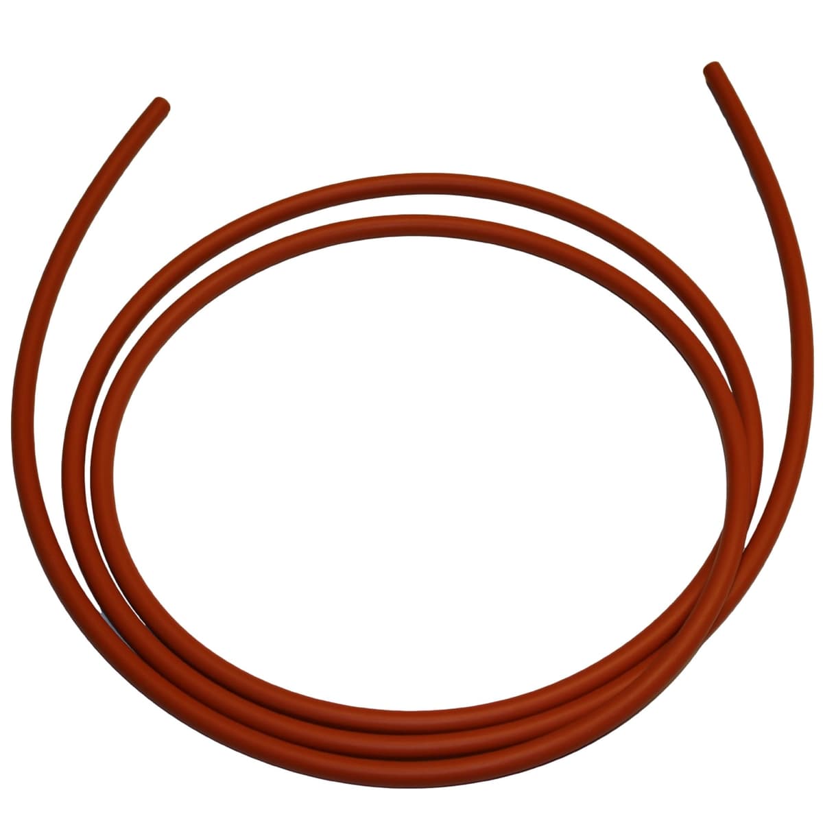 .750'' (3/4") Cordón de O-Ring de silicona 70A, Pieza de 25', Rojo S70.750/25
