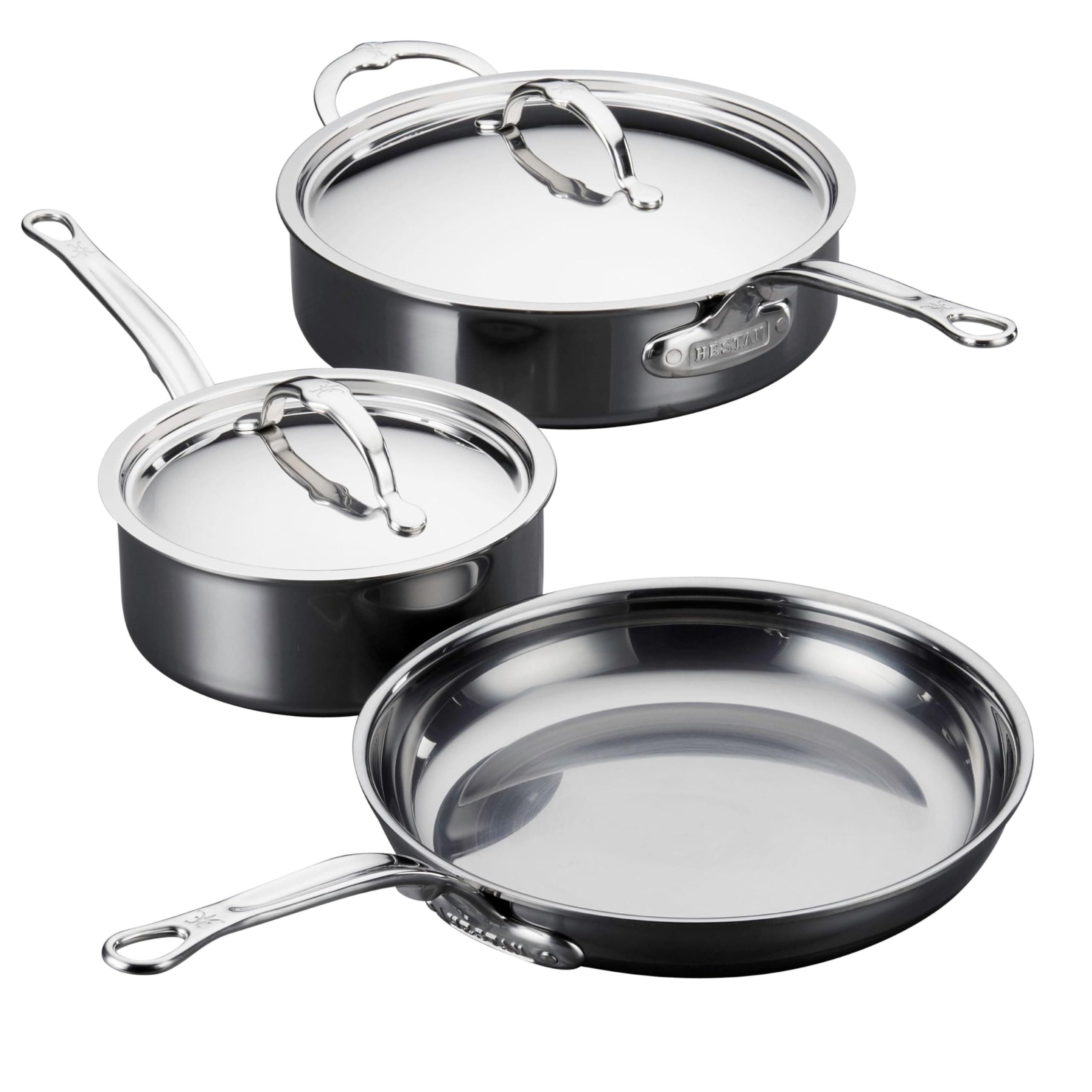 Hestan NanoBond Titanium 5-Piece Essential Cookware Set 60038