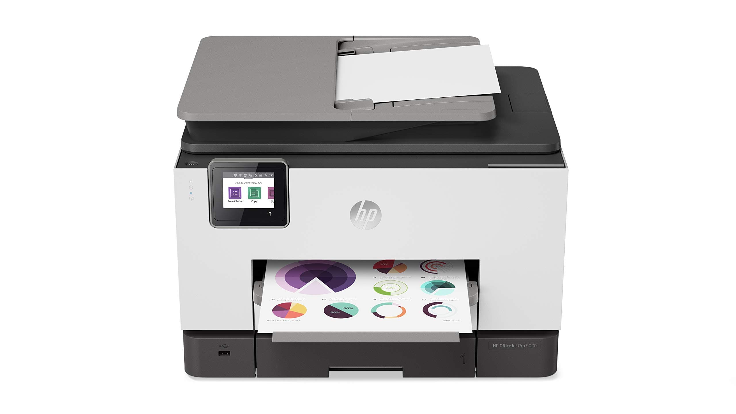 HP OfficeJet Pro 9020 All-in-One 1MR78A (Renewed) USB Wireless