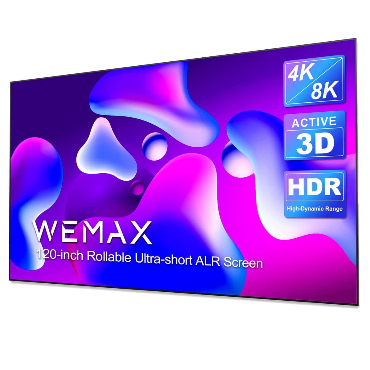 WEMAX PSA02 pantalla fija ALR 120" para proyectores UST (16:9)