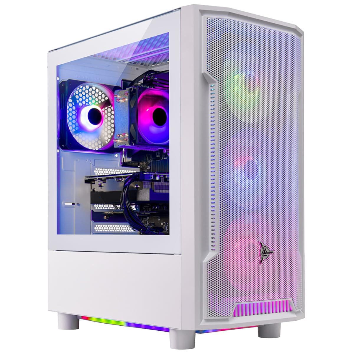 Skytech Gaming Archangel Desktop PC, Intel i5-13400F, NVIDIA RTX 4060 8GB, 2TB NVMe, 32GB DDR5 5200 RGB, 650W Gold, Wi-Fi, Windows 11 ST-ARCH4-1921-W-AM