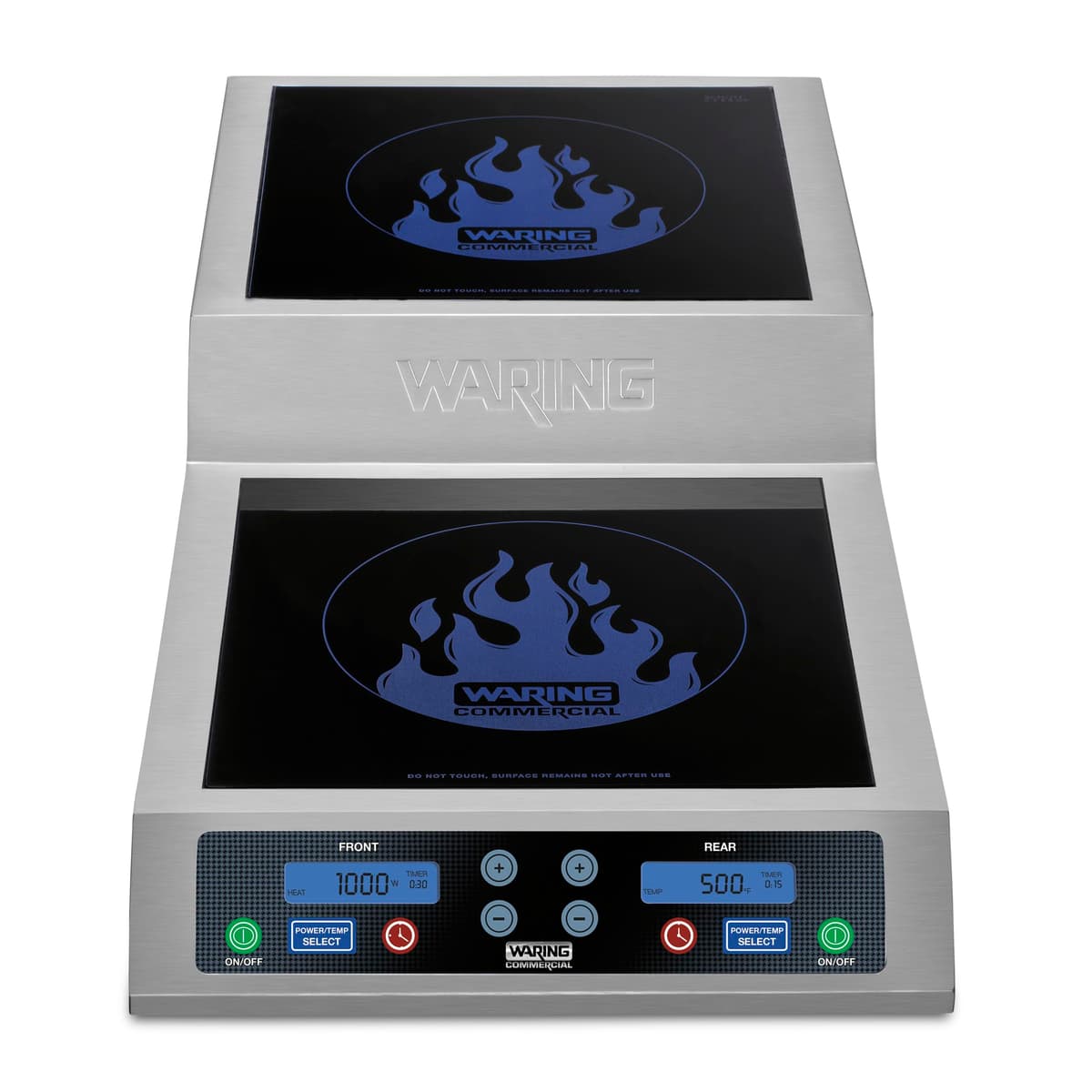 Waring STEP-UP Estufa de Inducción Doble Comercial, 208/240V, 3600W WIH800