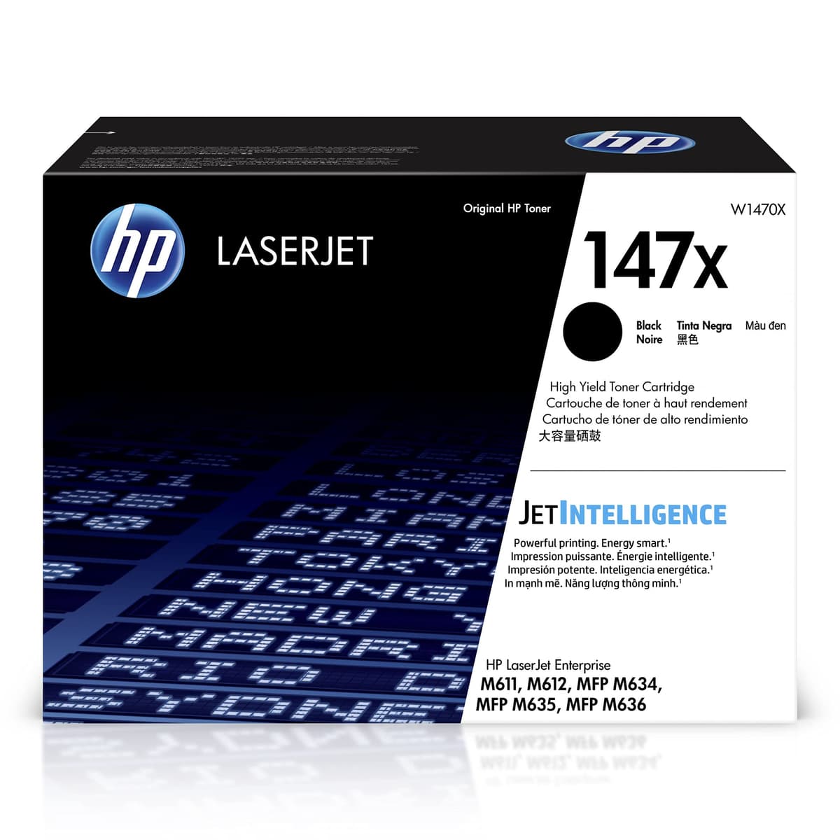 Cartucho de Tóner HP 147X Negro Alta Capacidad (W1470X)